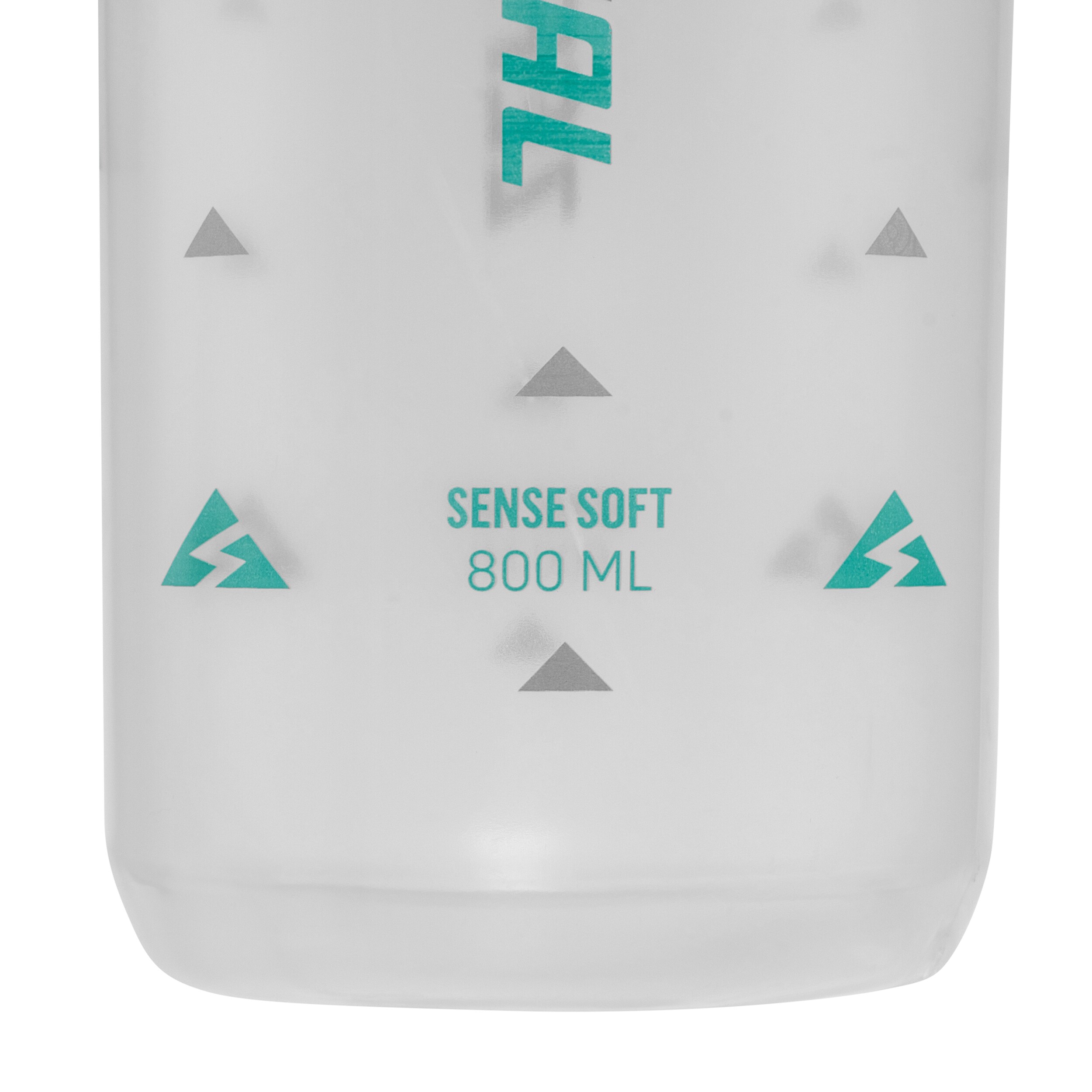 Bidon Zefal Sense Soft 80 No-Mud Bottle 800 ml - Translucent
