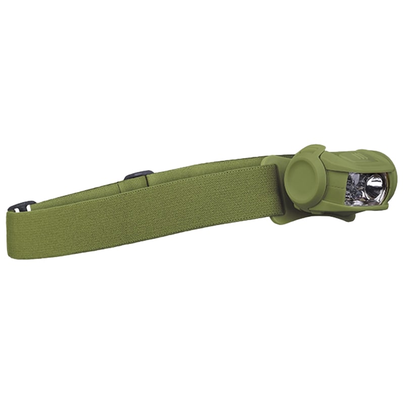 Налобний ліхтарик Mil-Tec LED 4 Color Olive - 65 люменів