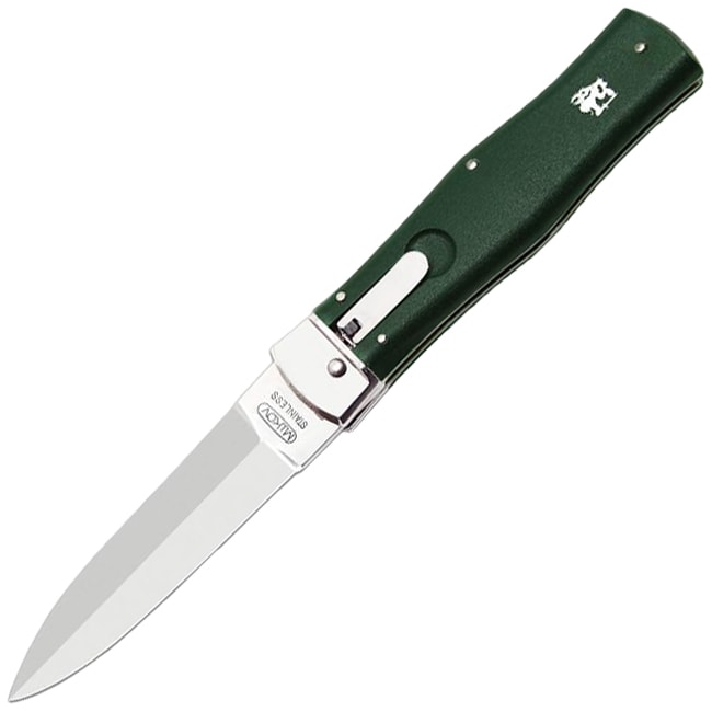 Nóż sprężynowy Mikov Predator ABS z klipsem 241-NH-1/N - Green