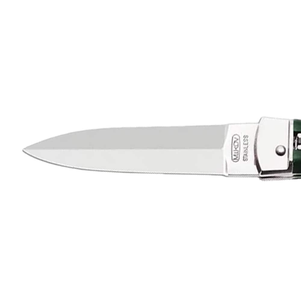 Mikov Predator ABS Spring Knife with Clip 241-NH-1/N - Green