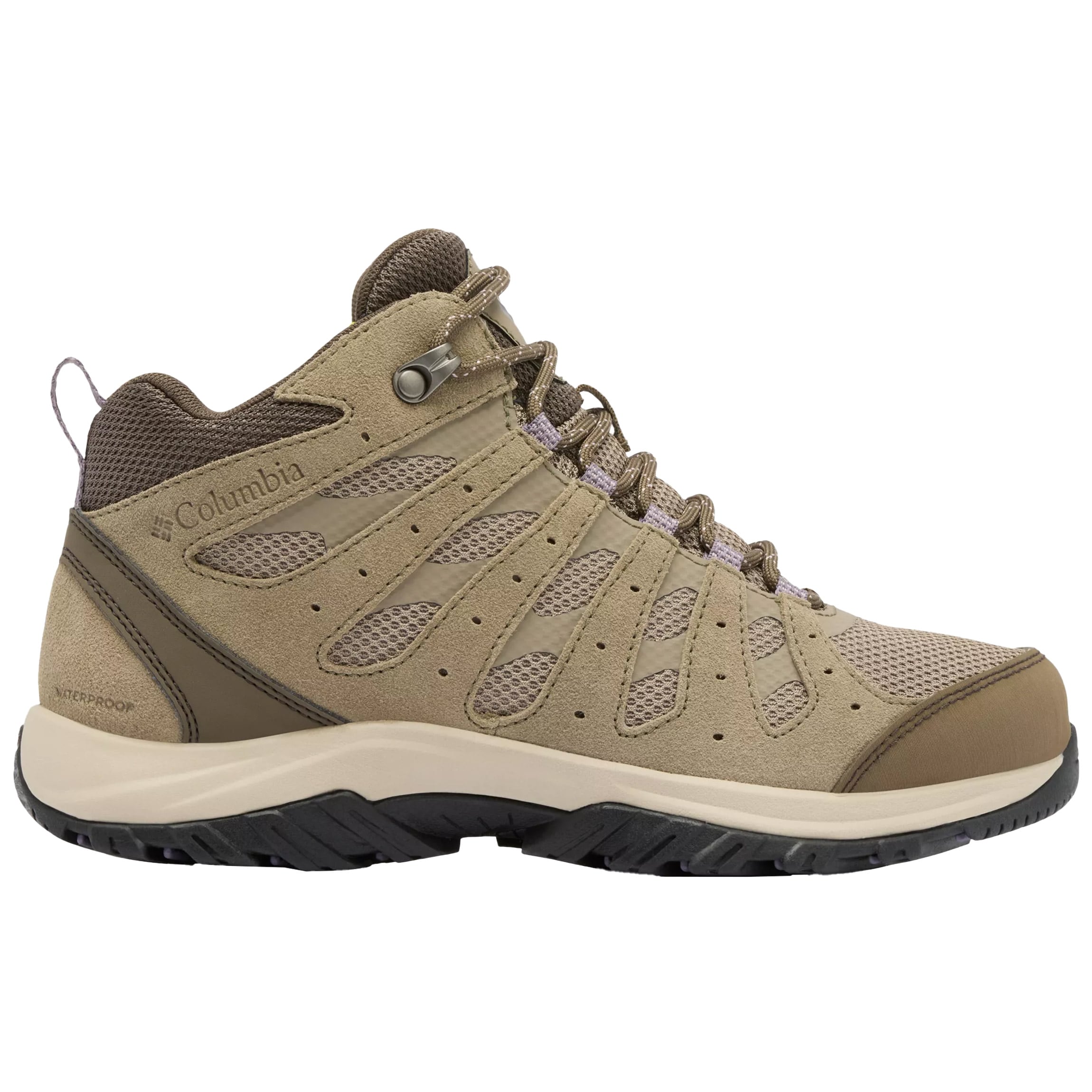 Жіночі черевики Columbia Redmond III MID Waterproof - Pebble/Granite Purple