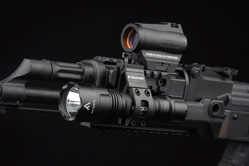 Кріплення Mactronic RHH0061 для ліхтариків на рейку Picatinny - Black