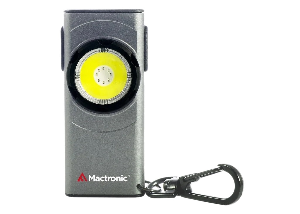 Latarka brelok Mactronic Flagger Nano Grey - 500 lumenów