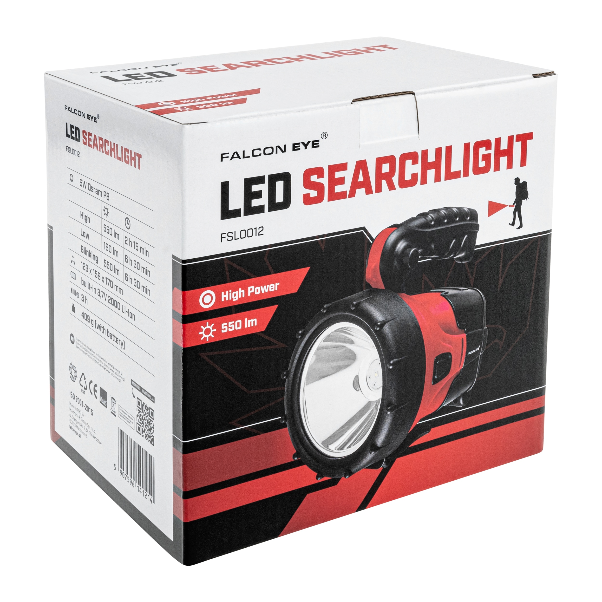Ліхтарик Mactronic Falcon Eye FSL0012 - 550 люменів