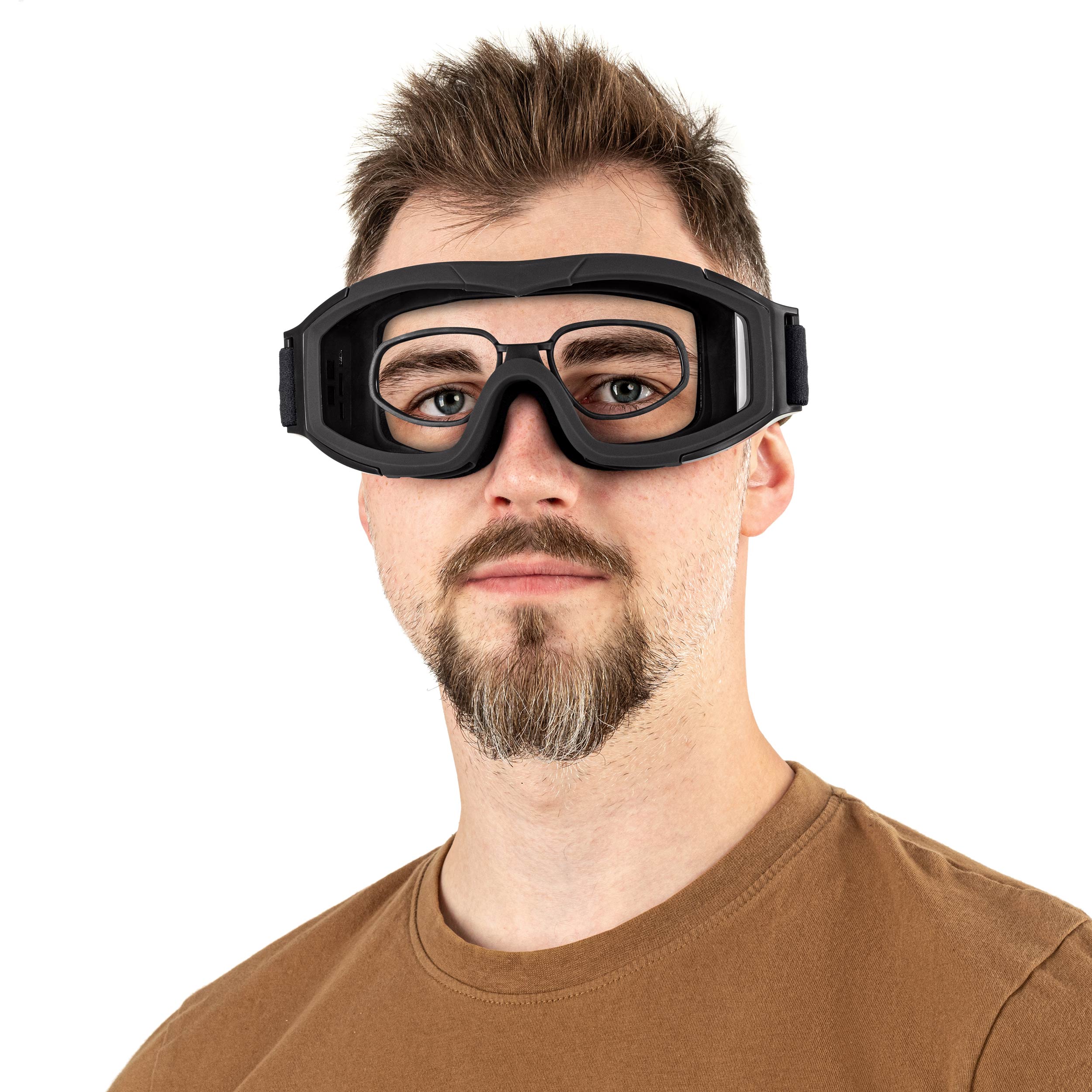 Gogle taktyczne Swiss Eye F-Tac - Black