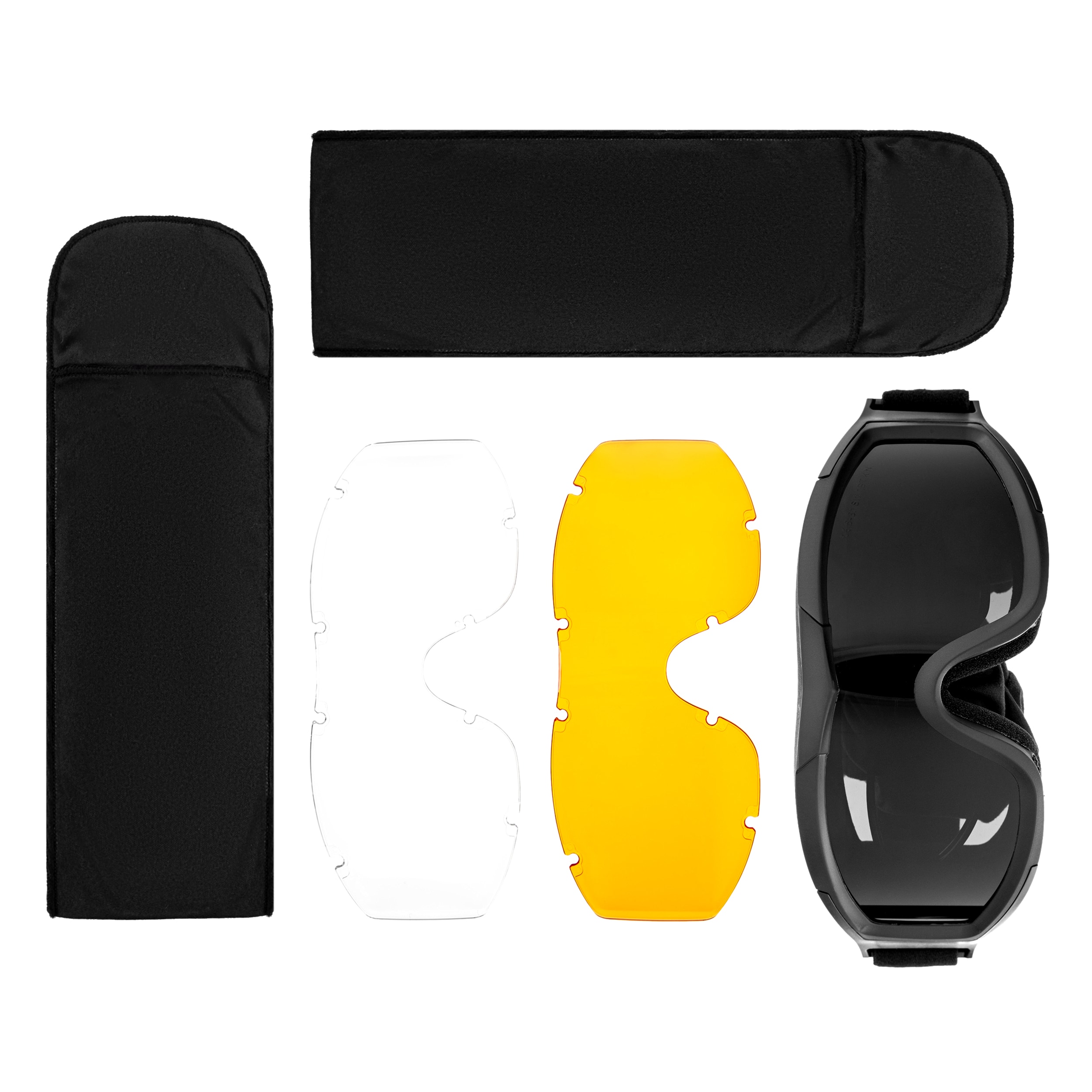 Gogle taktyczne Swiss Eye F-Tac - Black