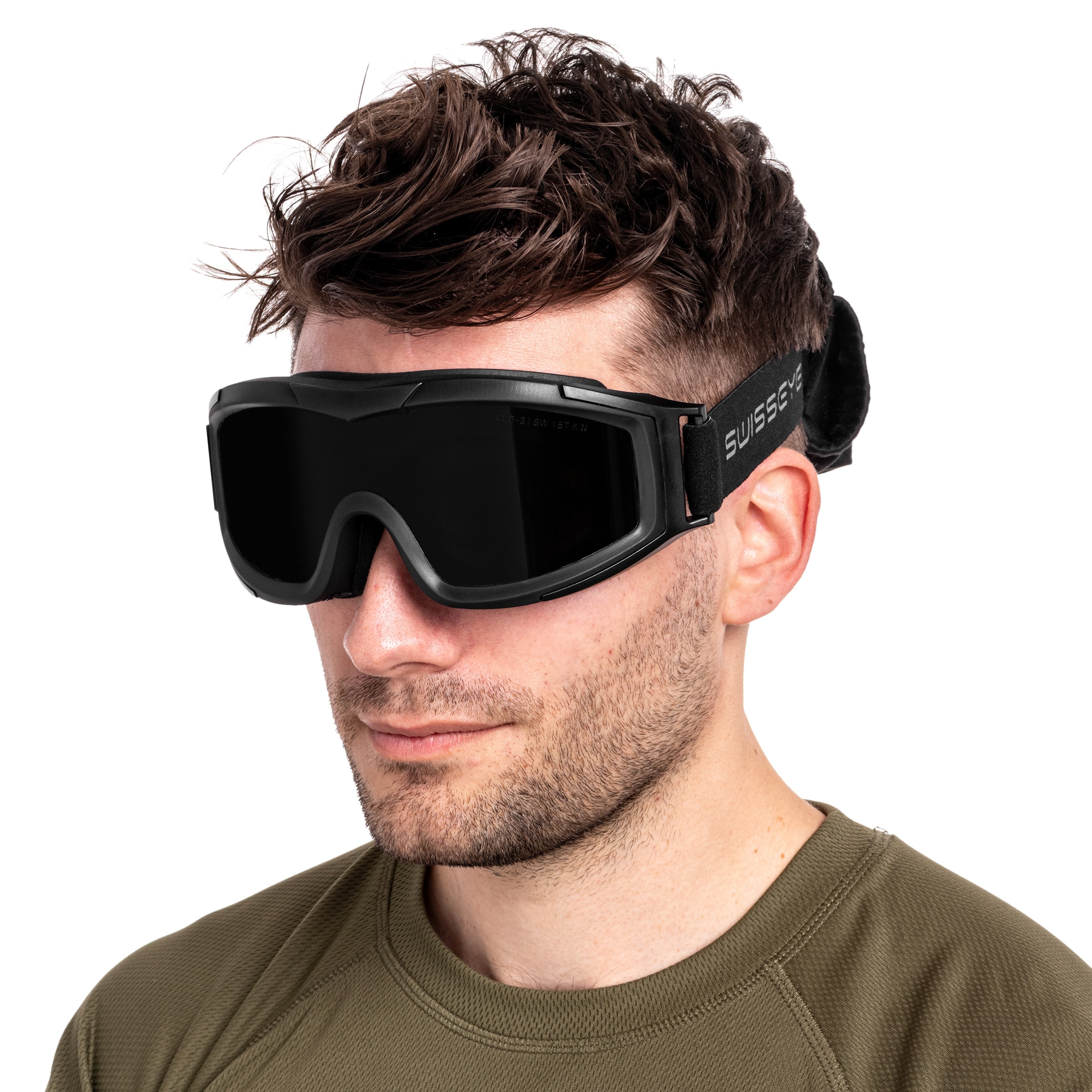 Gogle taktyczne Swiss Eye F-Tac - Black