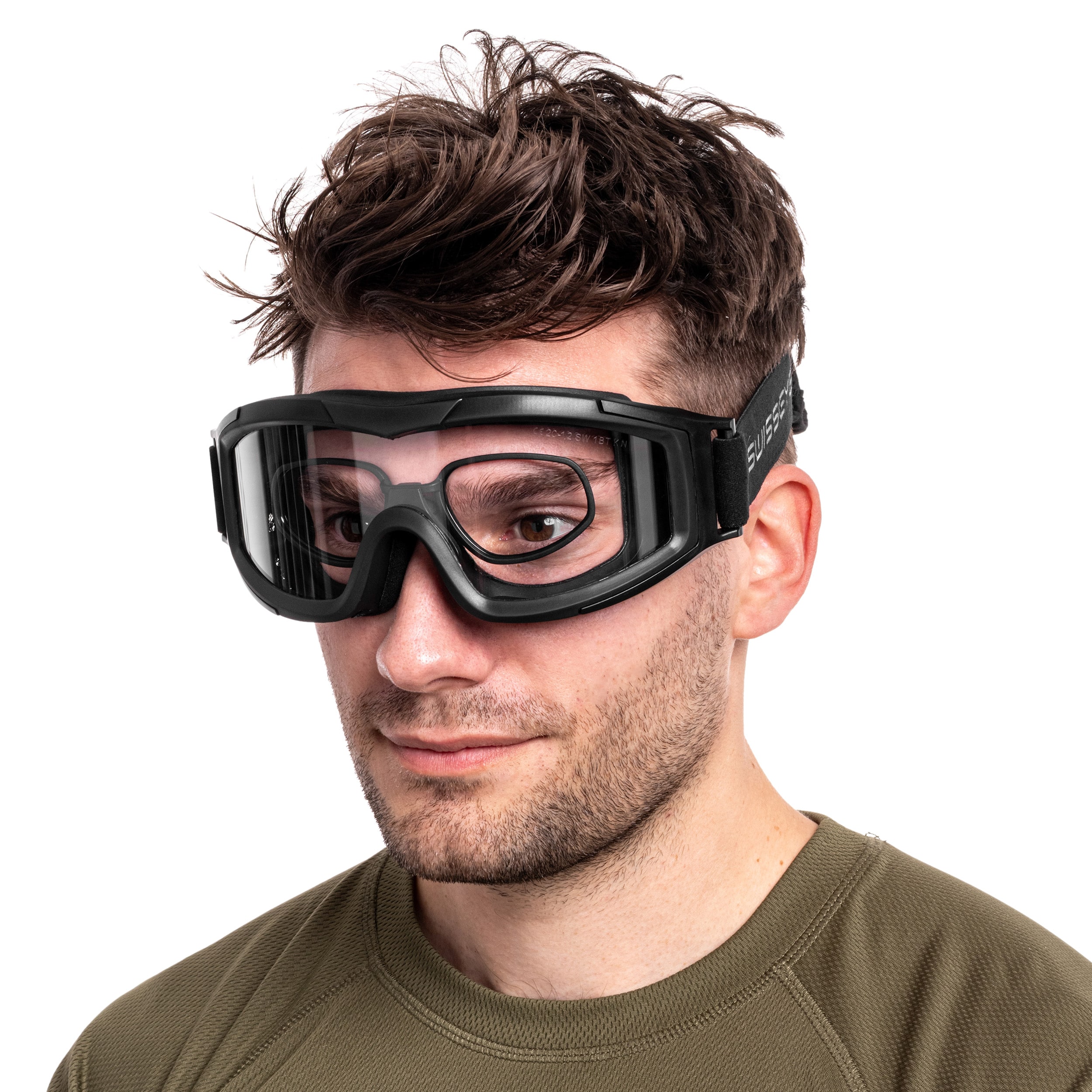 Gogle taktyczne Swiss Eye F-Tac - Black