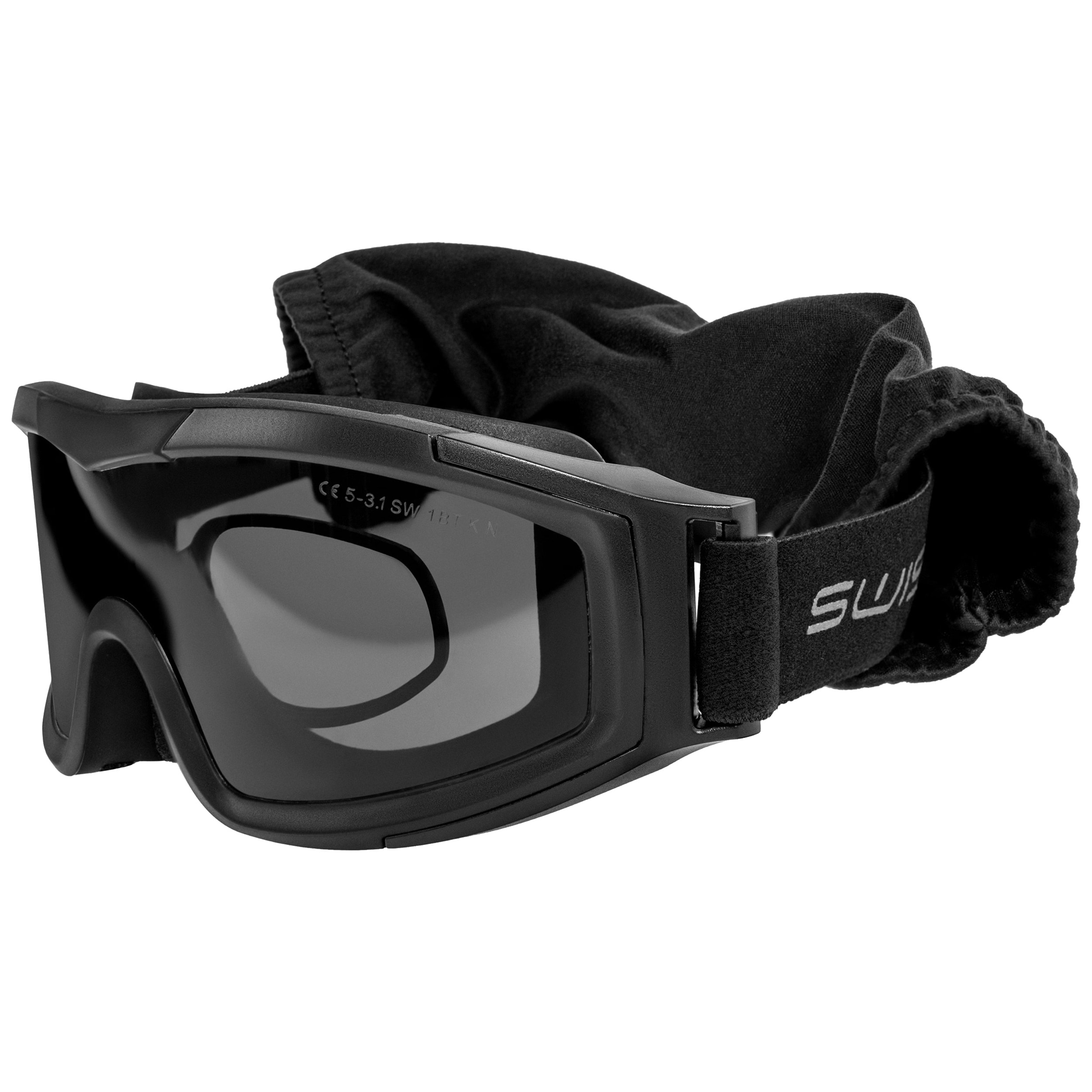 Gogle taktyczne Swiss Eye F-Tac - Black