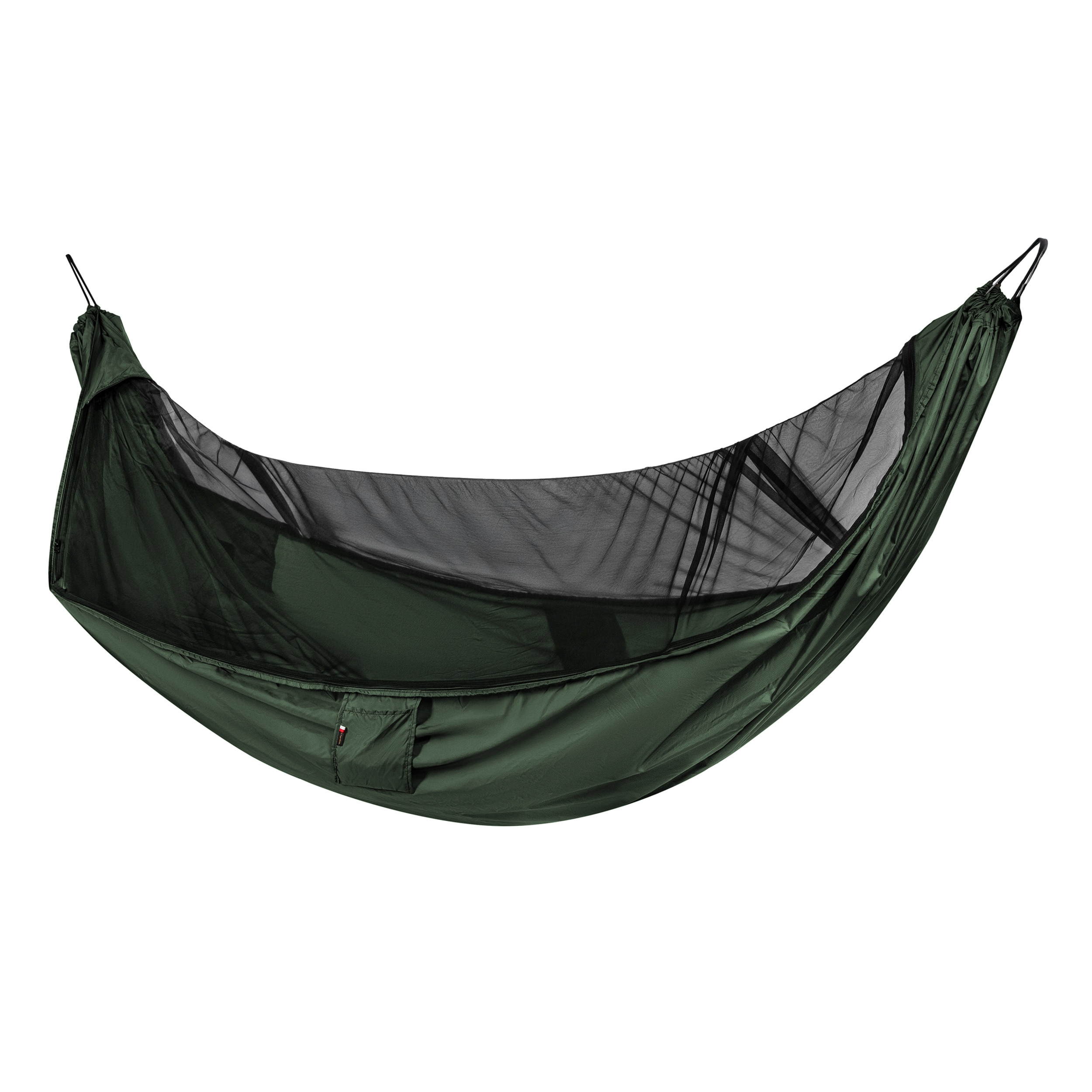 Надлегкий гамак TigerWood Ważka V2 Long Pocket Green - з москітною сіткою