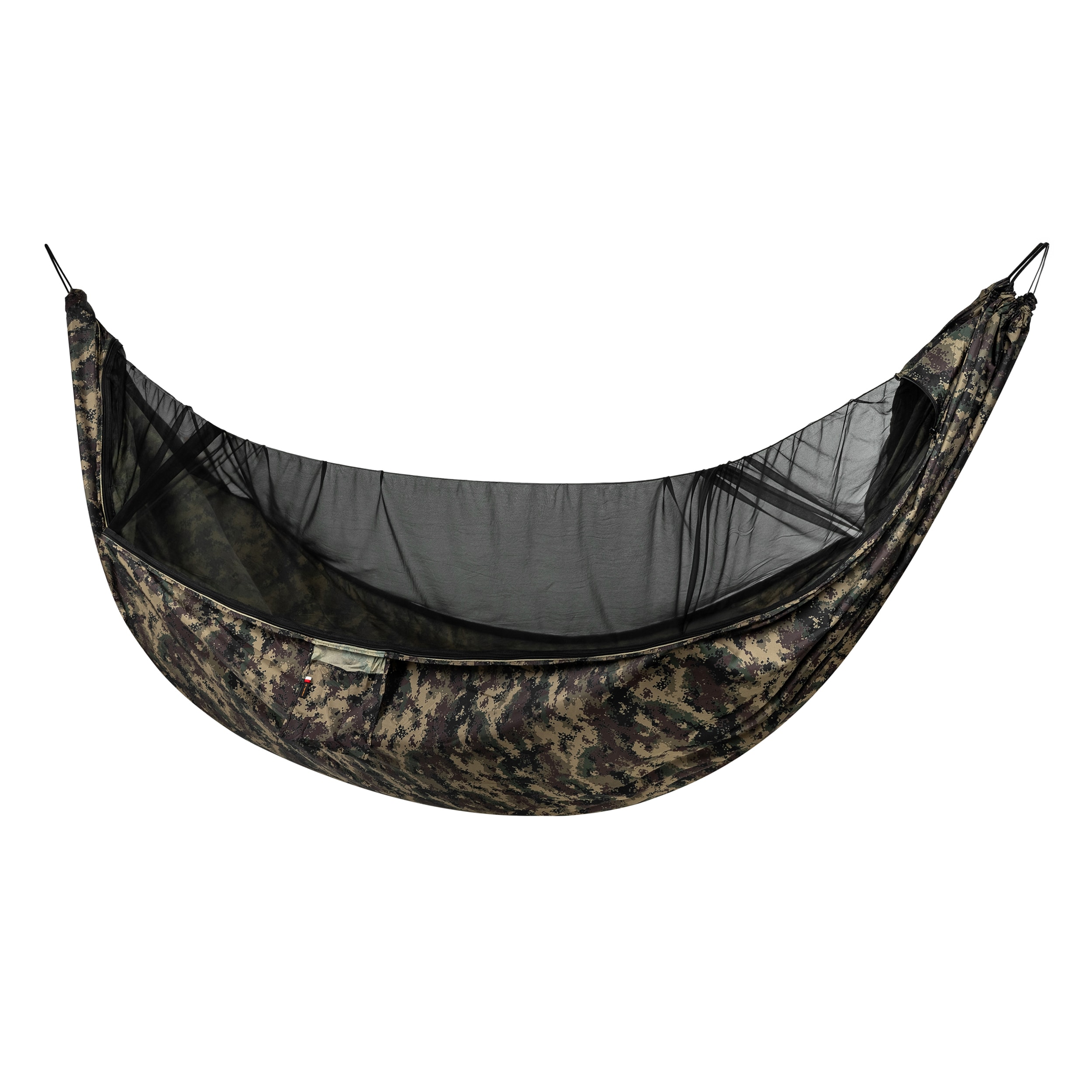 Надлегкий гамак TigerWood Ważka V2 Long Pocket Camo - з москітною сіткою