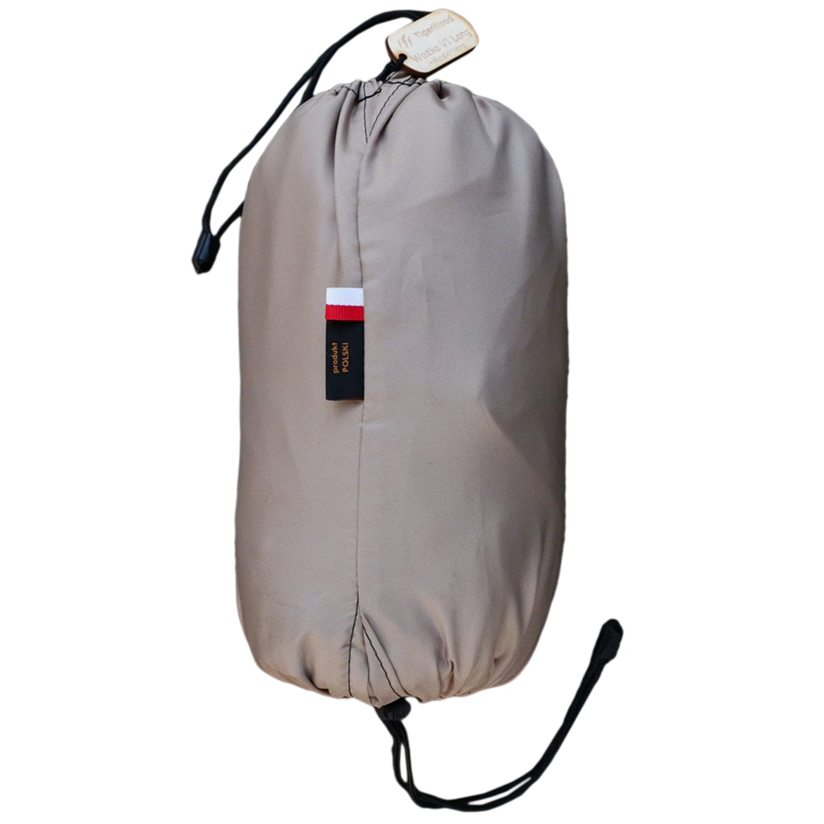 Hamak TigerWood Ważka V1 Long Pocket Desert - z moskitierą