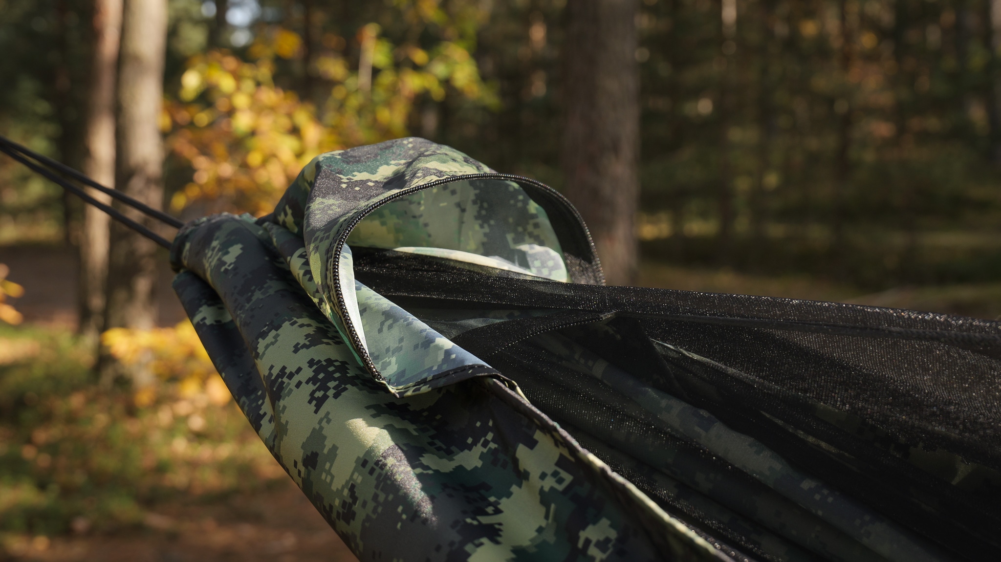 Гамак TigerWood Ważka V1 Long Pocket Camo - з москітною сіткою