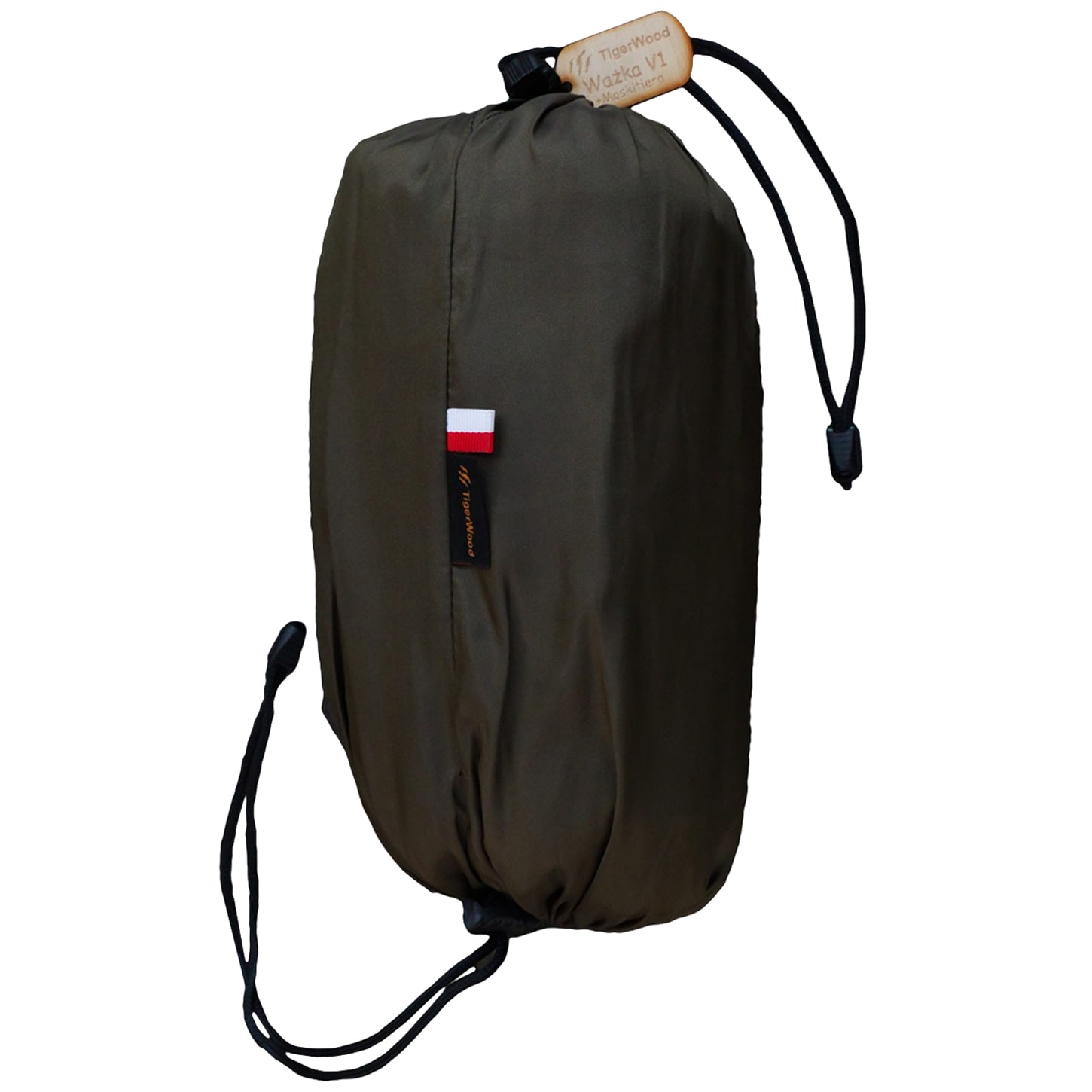 Гамак TigerWood Ważka V1 Double Zip з москітною сіткою - Khaki