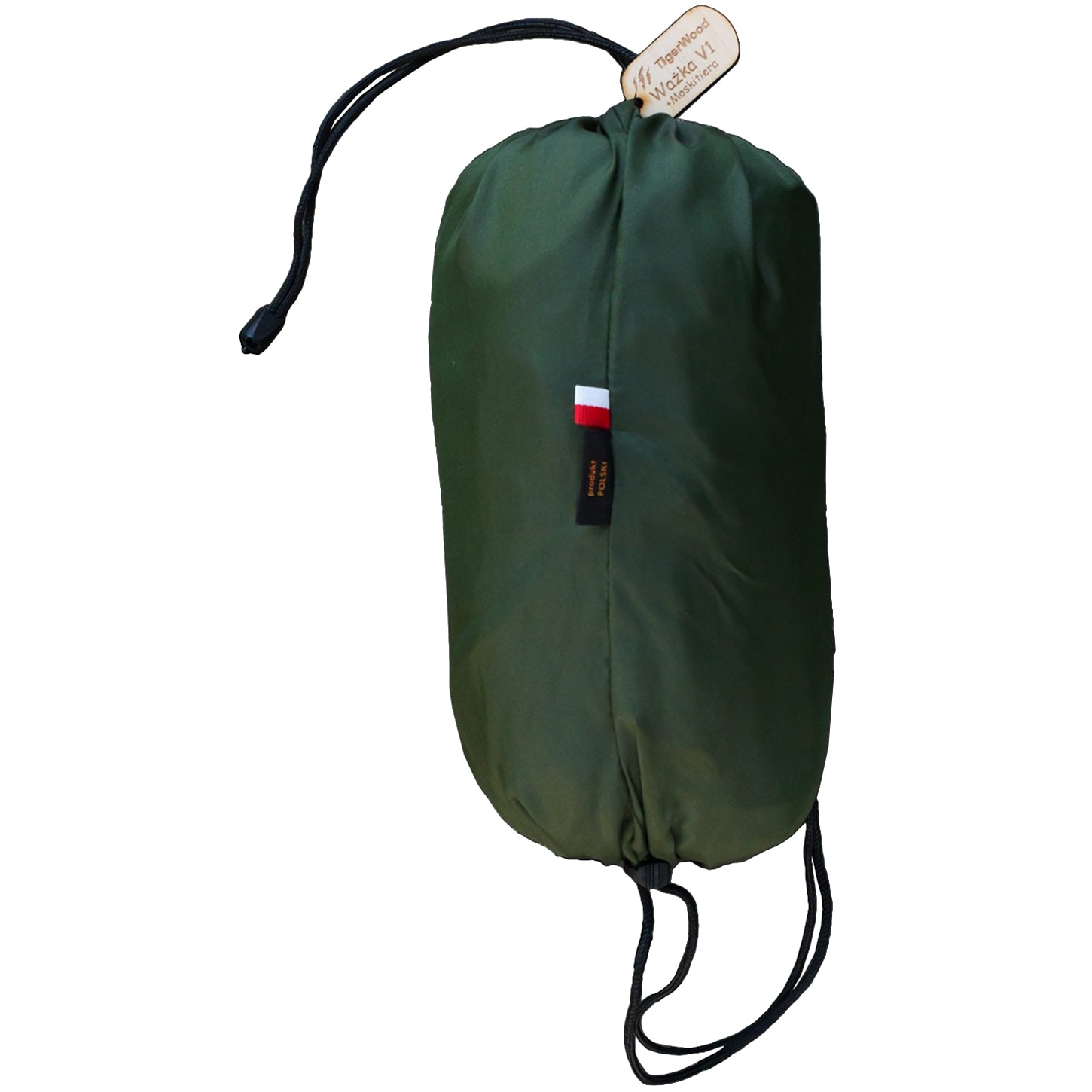 Гамак TigerWood Ważka V1 Double Zip з москітною сіткою - Green