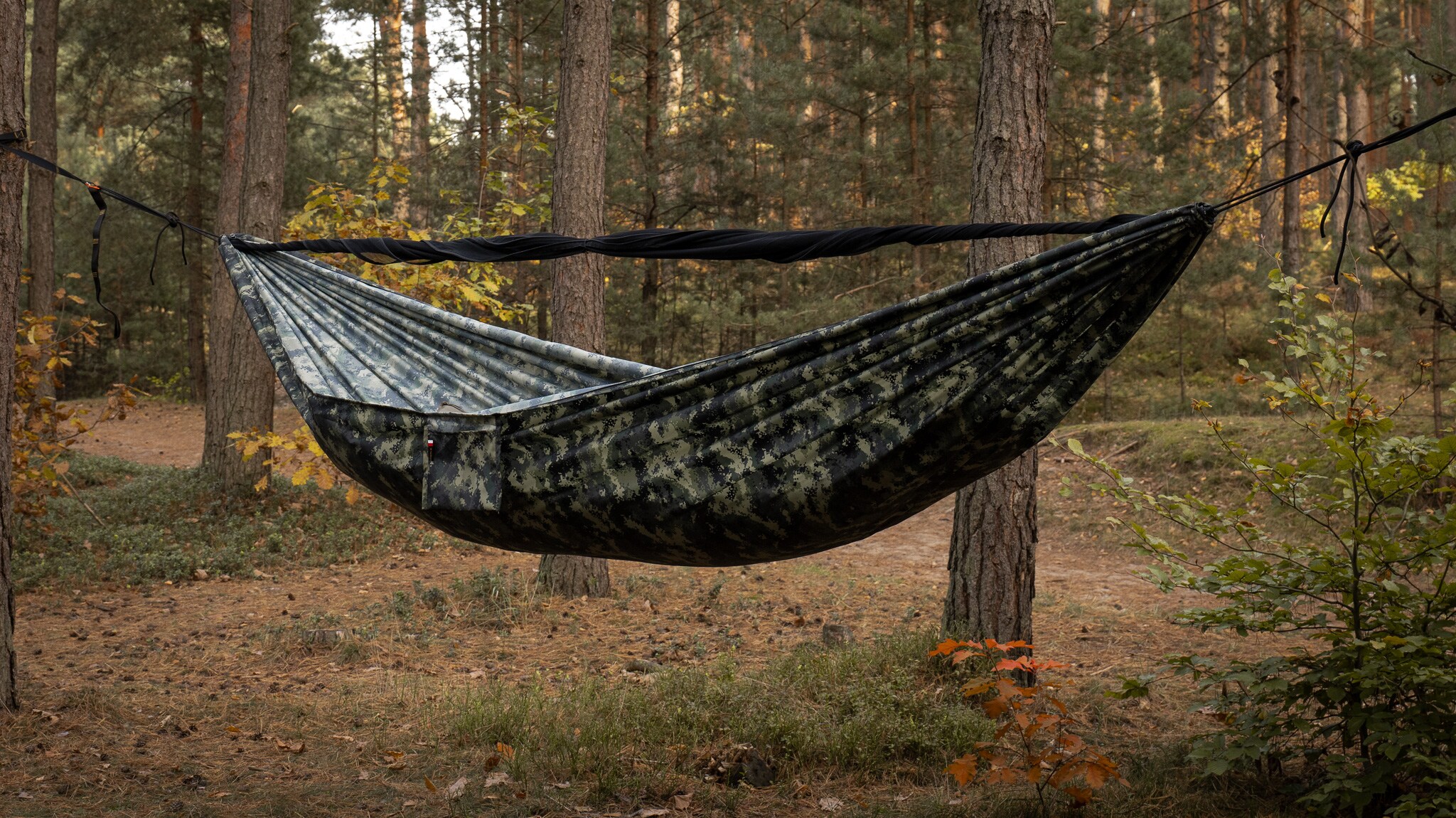 Гамак TigerWood Ważka V1 Double Zip з москітною сіткою - Camo