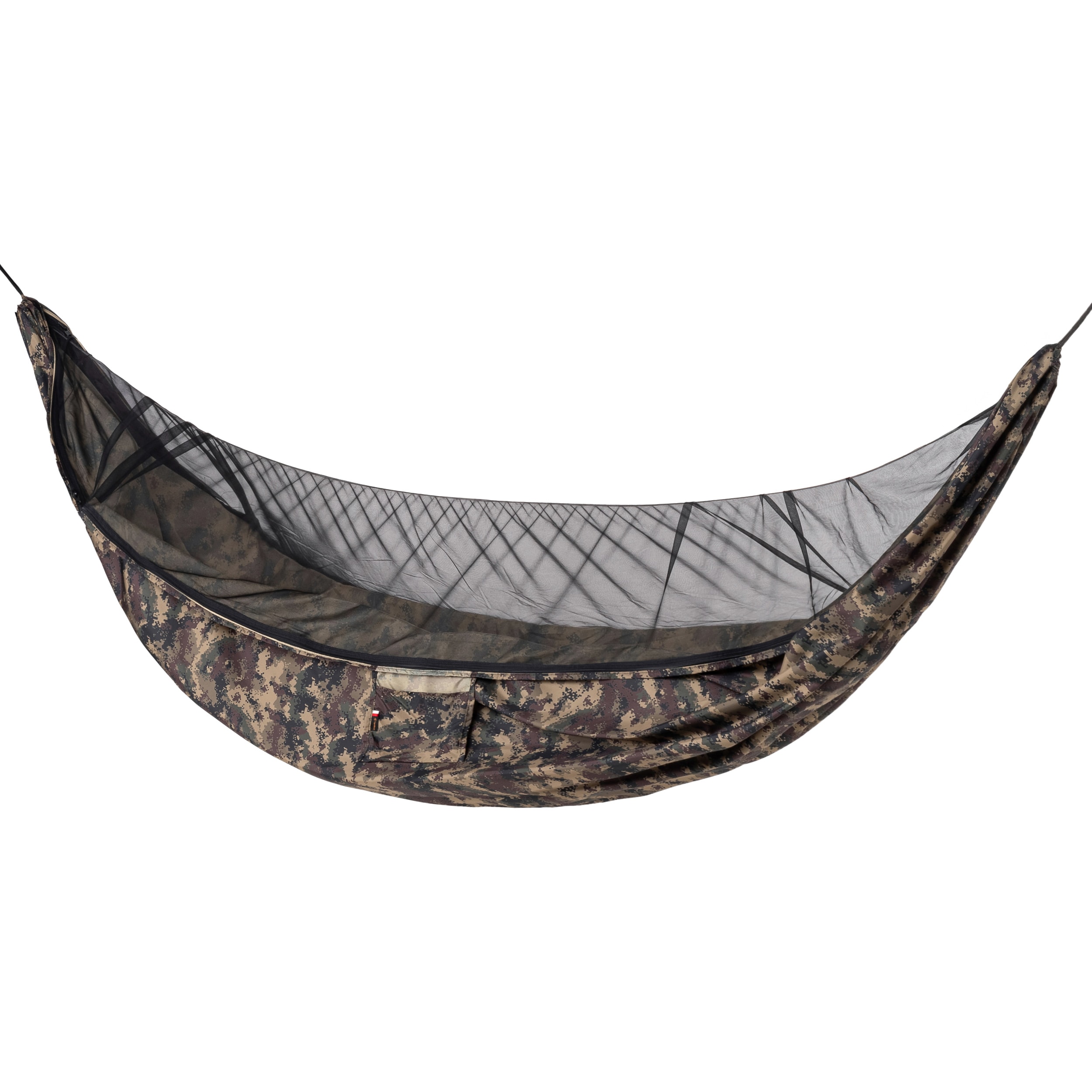 Hamak ultralekki TigerWood Ważka V2 Double Zip Camo - z moskitierą