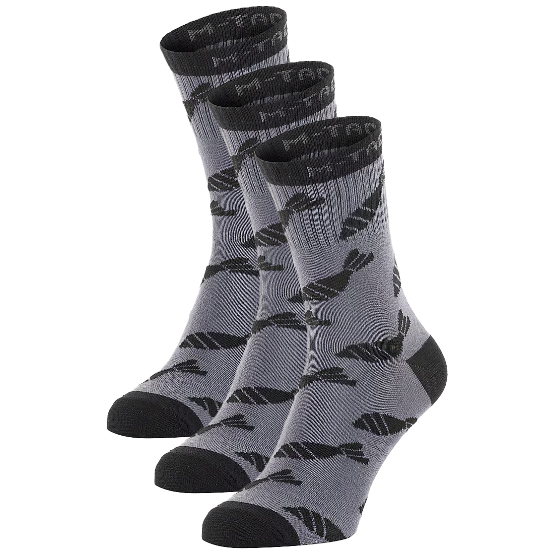 Skarpety M-Tac MK.3 Mortar Bombs 3 pary - Dark Grey