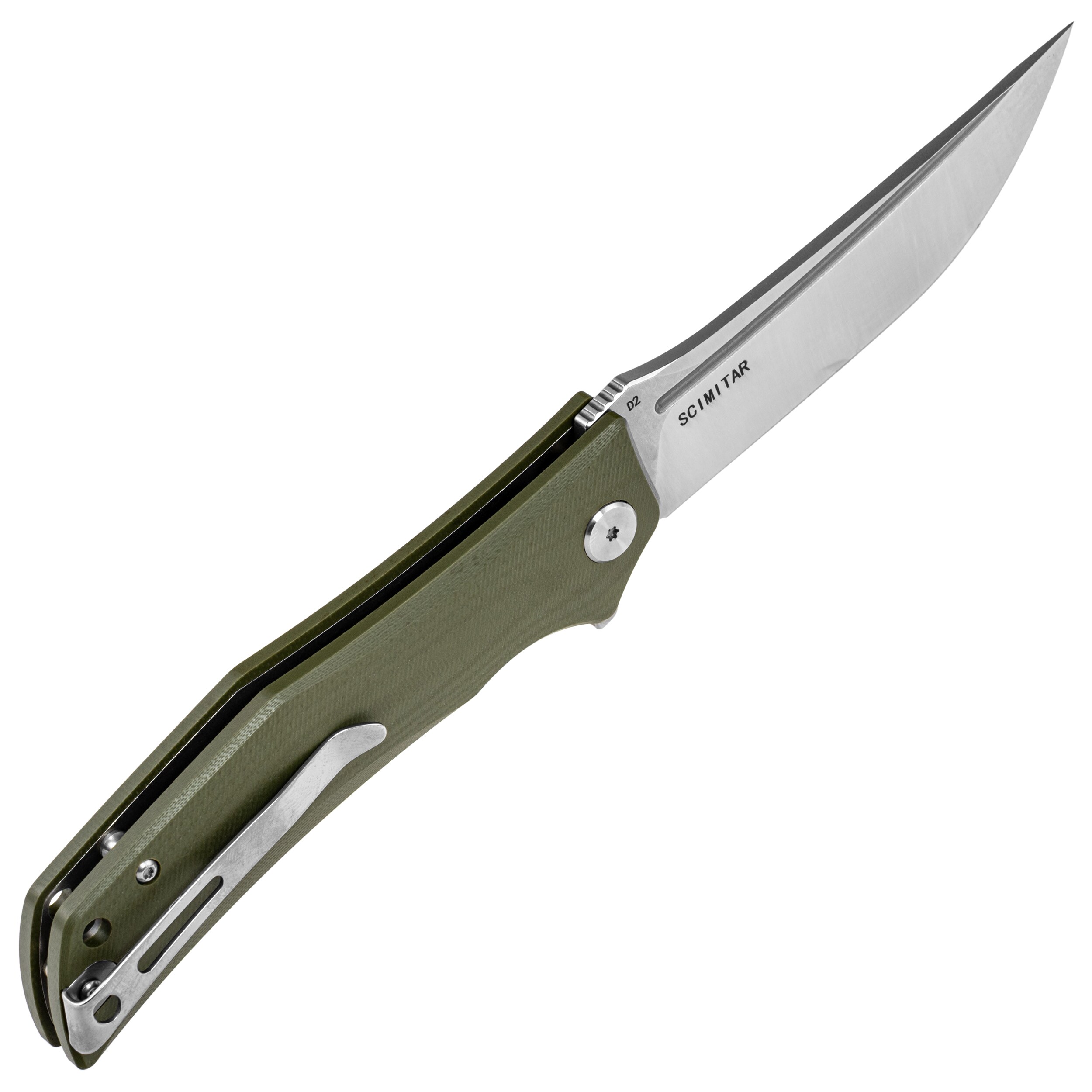 Nóż składany Bestech Knives Scimitar - Green