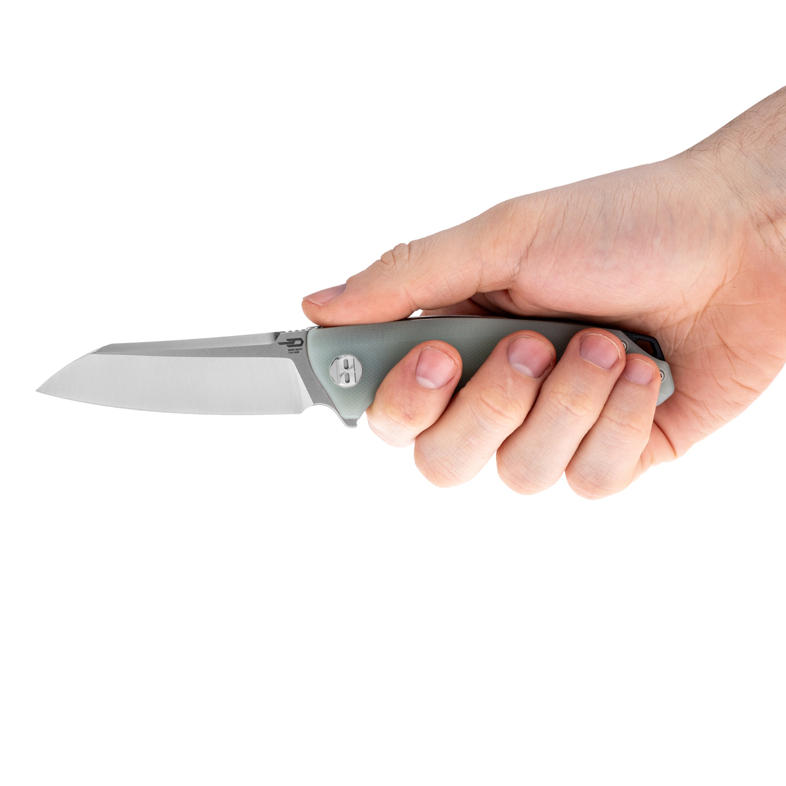 Складаний ніж Bestech Knives Texel - Satin/Transparent