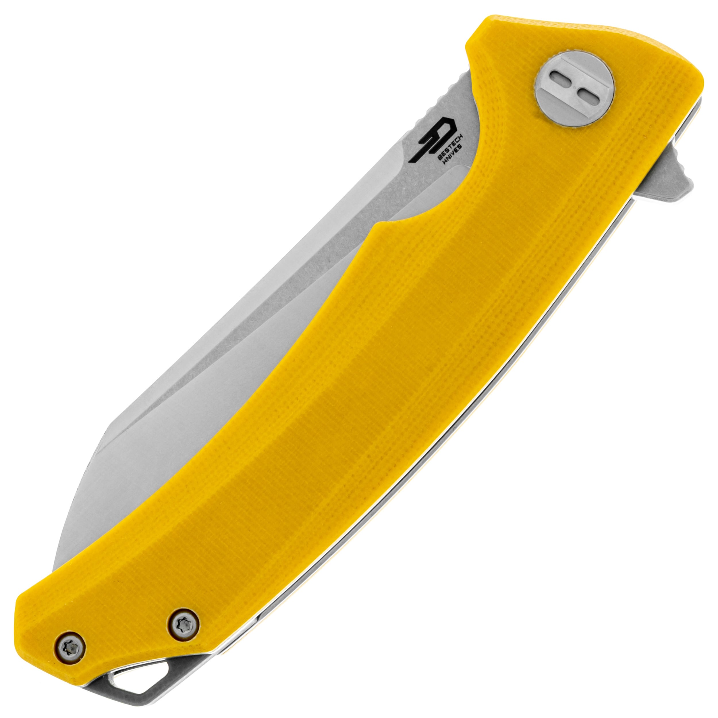 Nóż składany Bestech Knives Texel - Satin/Yellow