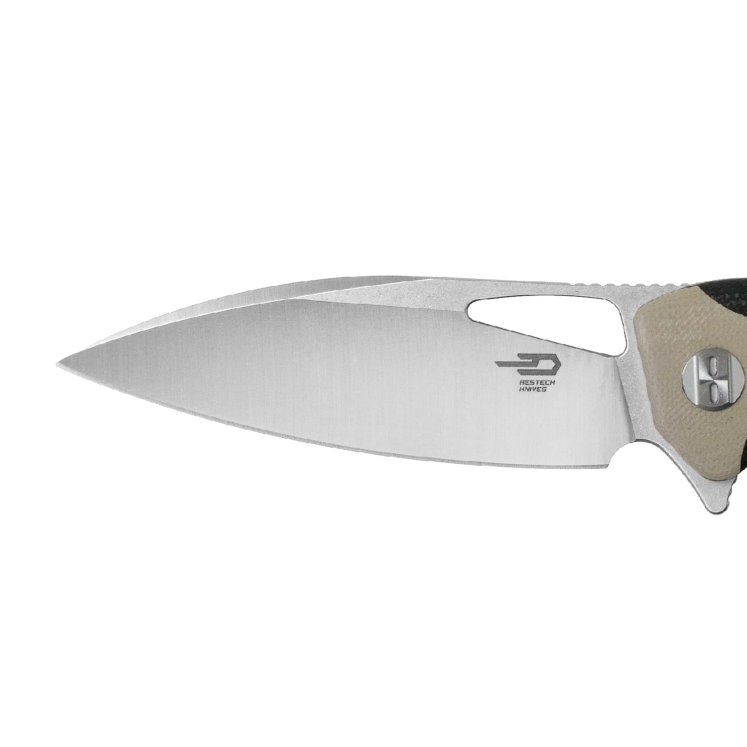 Складаний ніж Bestech Knives Komodo - Black/Beige