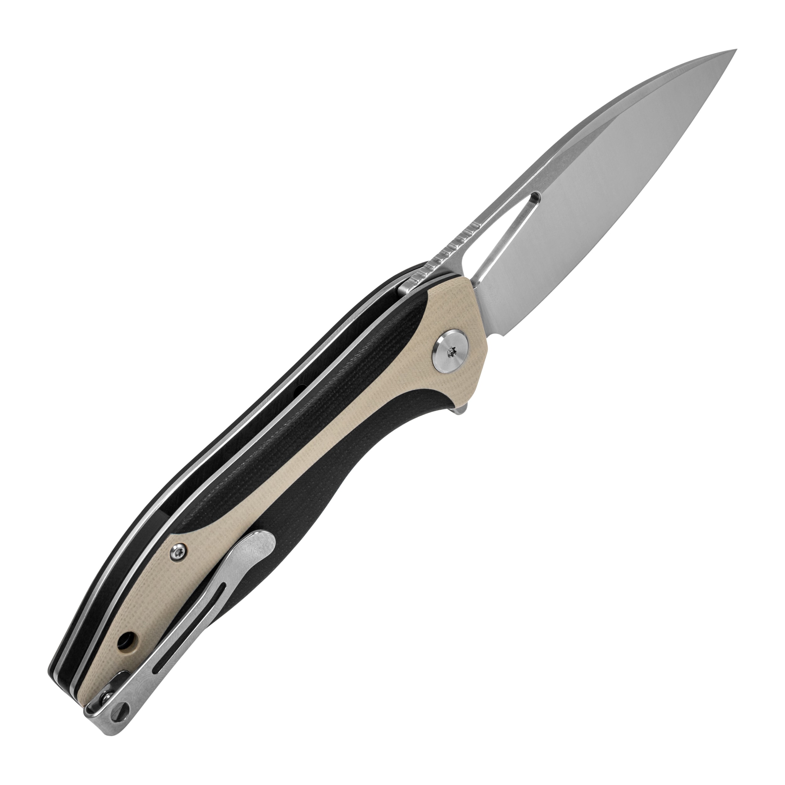 Складаний ніж Bestech Knives Komodo - Black/Beige