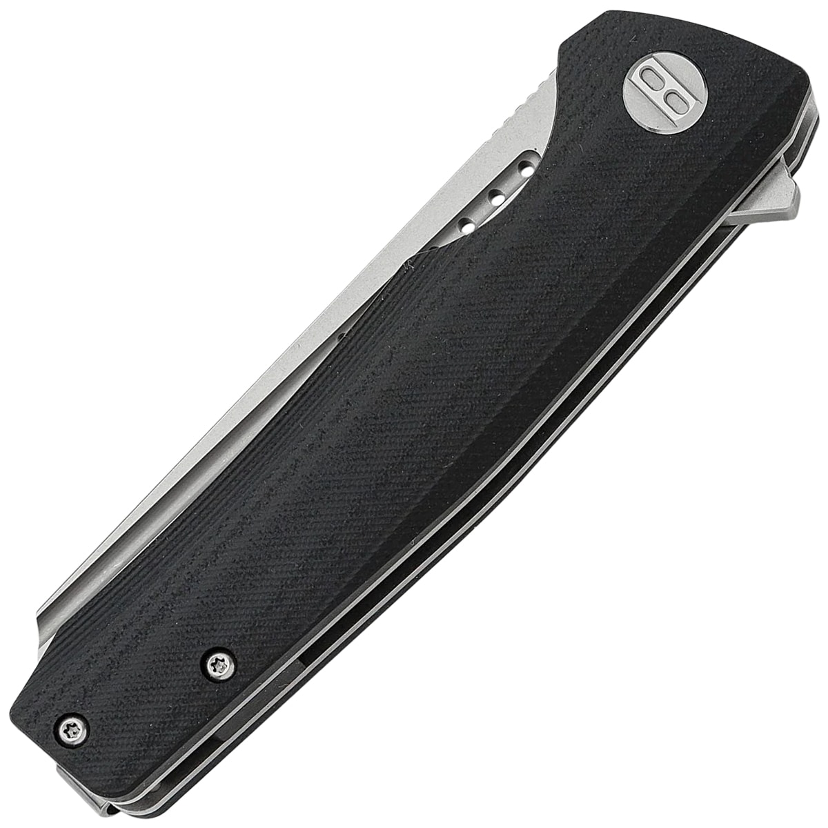 Nóż składany Bestech Knives Slyther - Stonewashed/Satin, Black G10