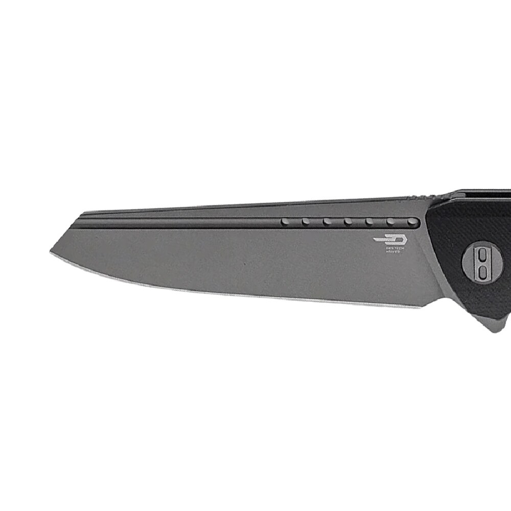 Nóż składany Bestech Knives Slyther - Grey Titanized, Grey G10