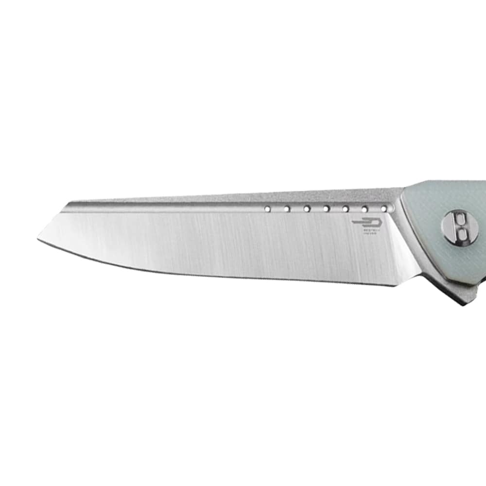Nóż składany Bestech Knives Slyther - Stonewashed/Satin, Transparent G10