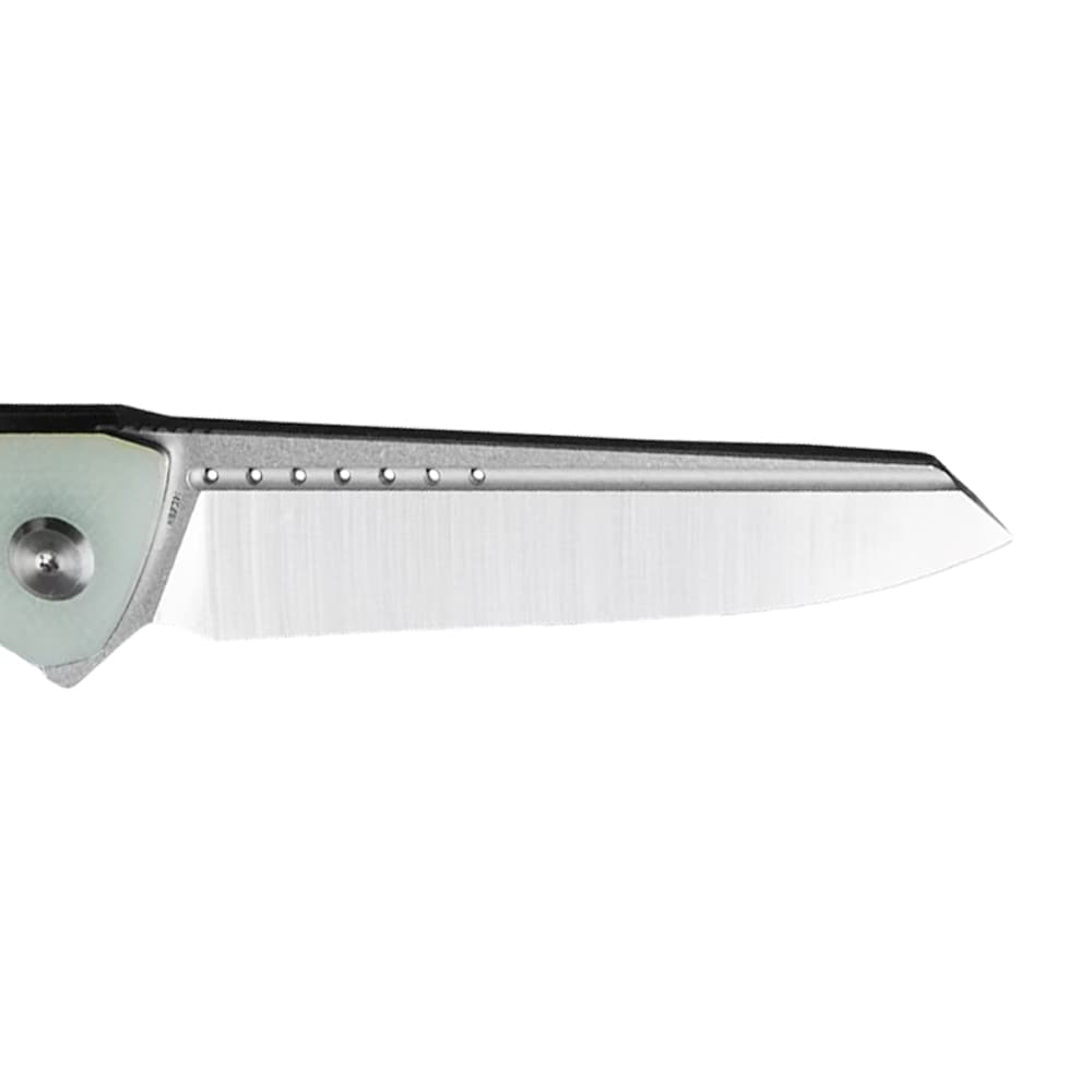 Nóż składany Bestech Knives Slyther - Stonewashed/Satin, Transparent G10