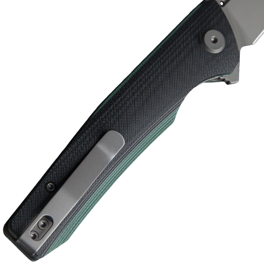 Складаний ніж Bestech Knives Slyther - Grey Titanized, Green/Black G10