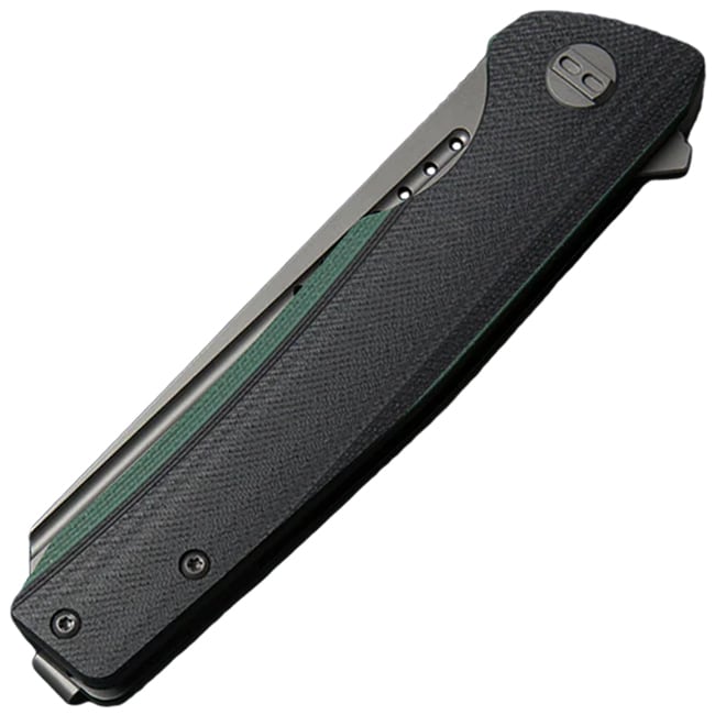 Складаний ніж Bestech Knives Slyther - Grey Titanized, Green/Black G10