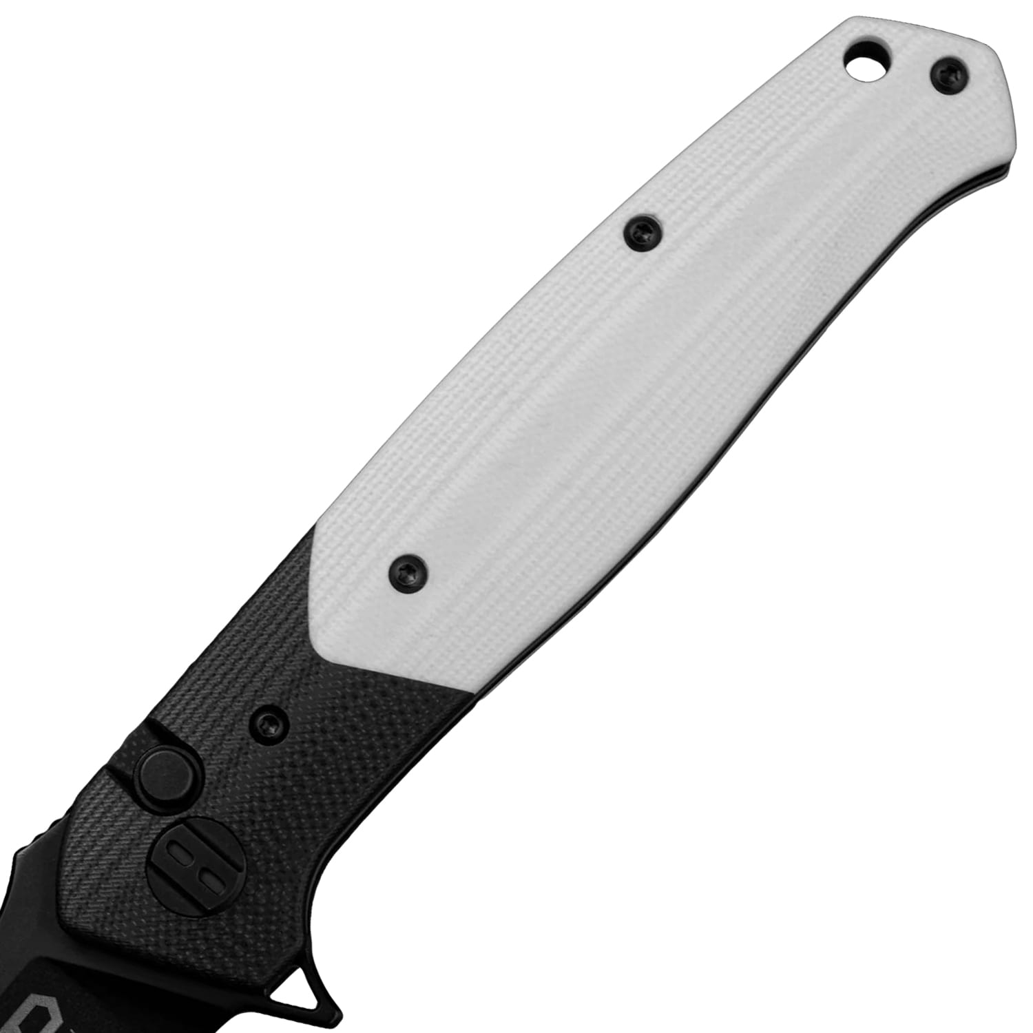 Bestech Knives BG62A Swordfish Folding Knife - Black/White