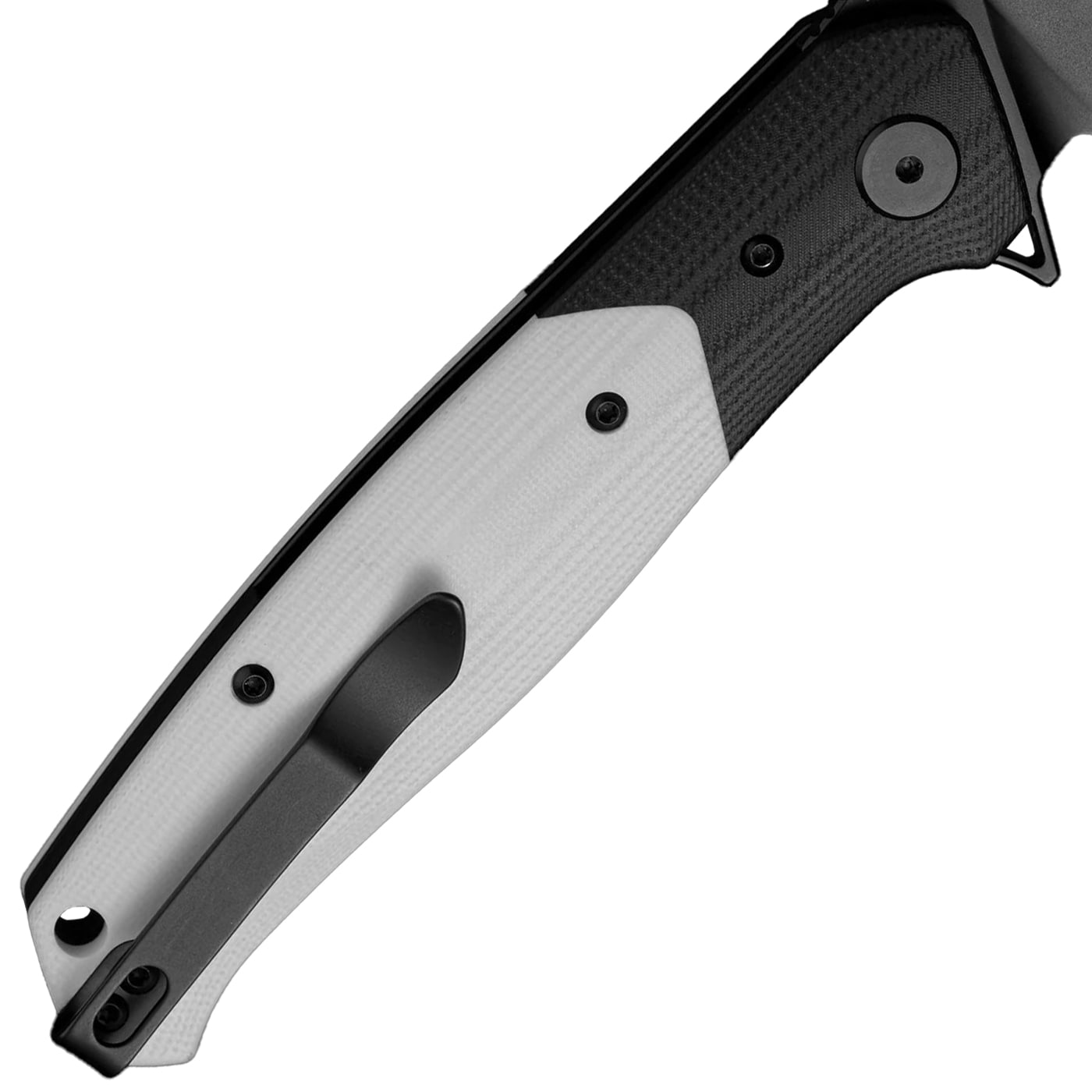 Bestech Knives BG62A Swordfish Folding Knife - Black/White