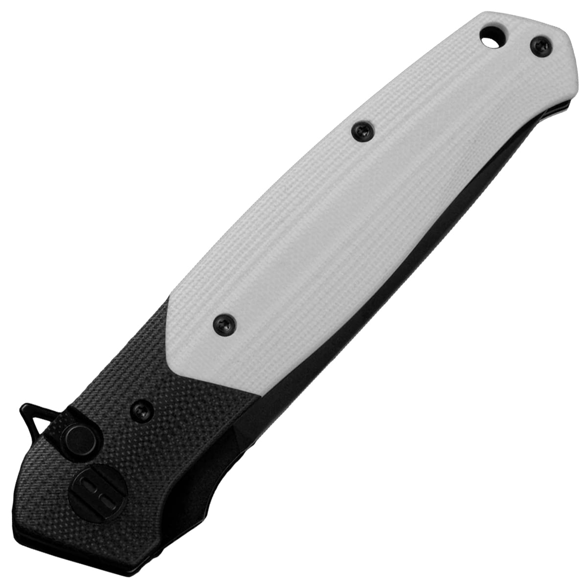 Bestech Knives BG62A Swordfish Folding Knife - Black/White