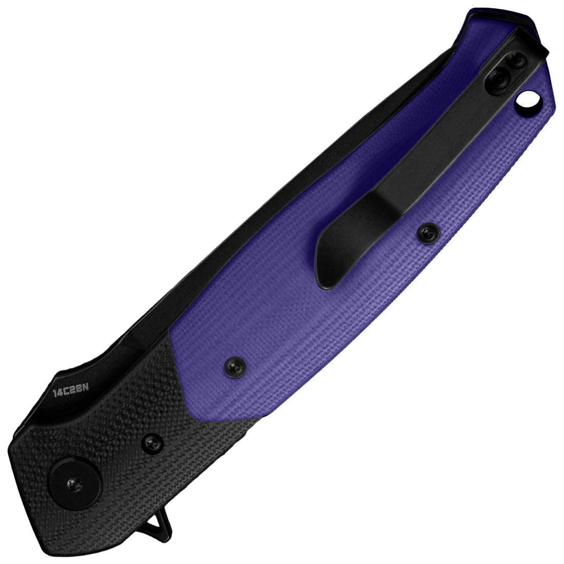 Складаний ніж Bestech Knives BG62C Swordfish - Black/Purple