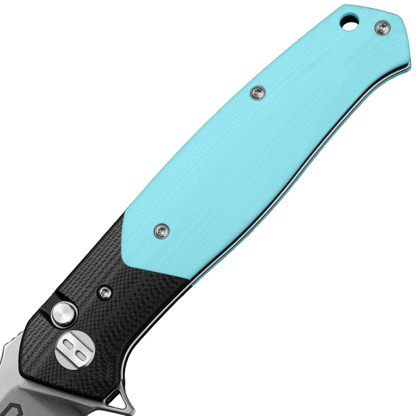 Nóż składany Bestech Knives BG62F Swordfish - Black/Light Blue