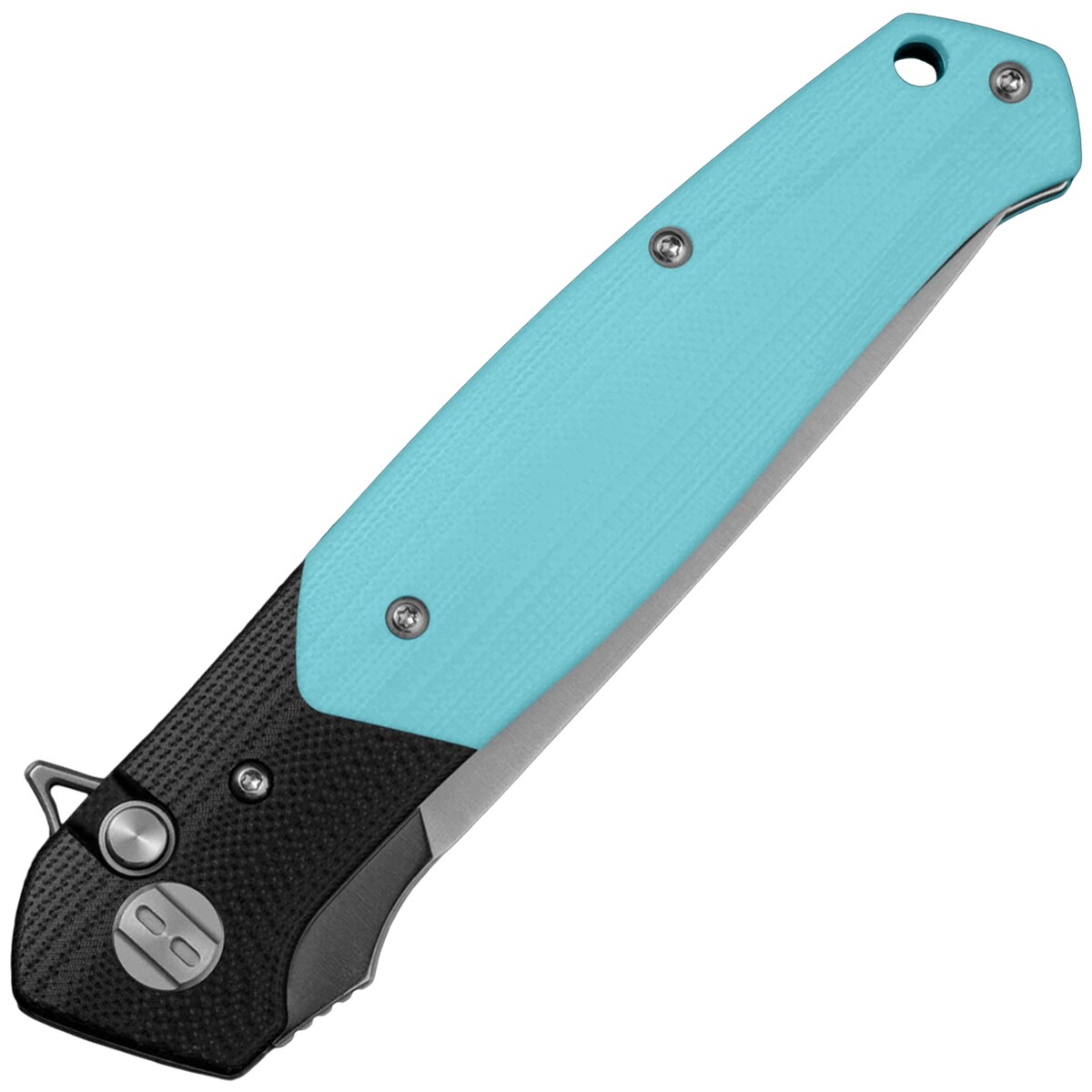 Nóż składany Bestech Knives BG62F Swordfish - Black/Light Blue
