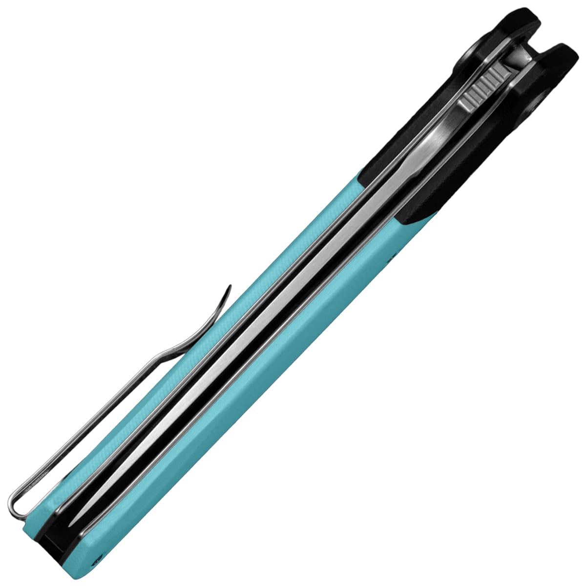 Nóż składany Bestech Knives BG62F Swordfish - Black/Light Blue