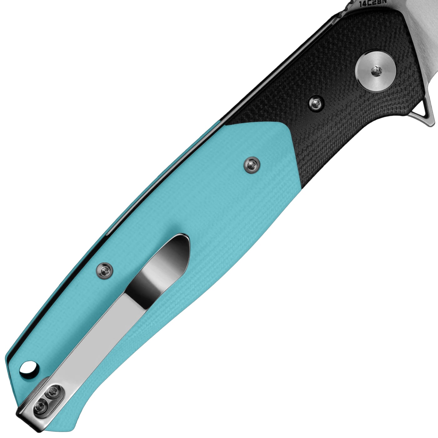 Nóż składany Bestech Knives BG62F Swordfish - Black/Light Blue