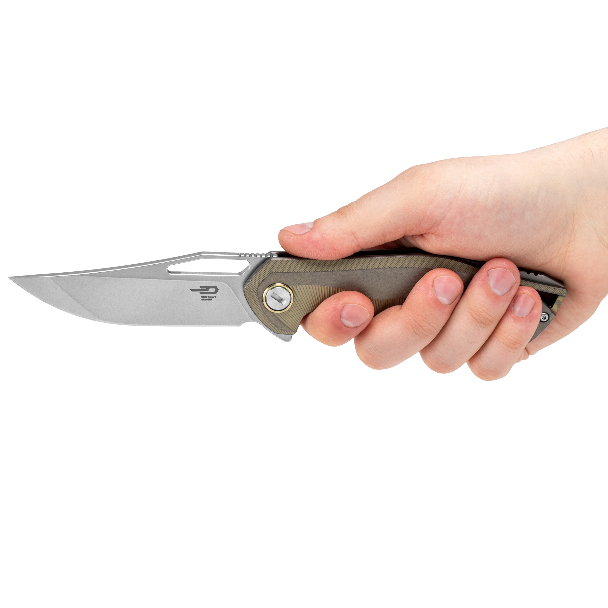 Nóż składany Bestech Knives Tercel - Retro Gold