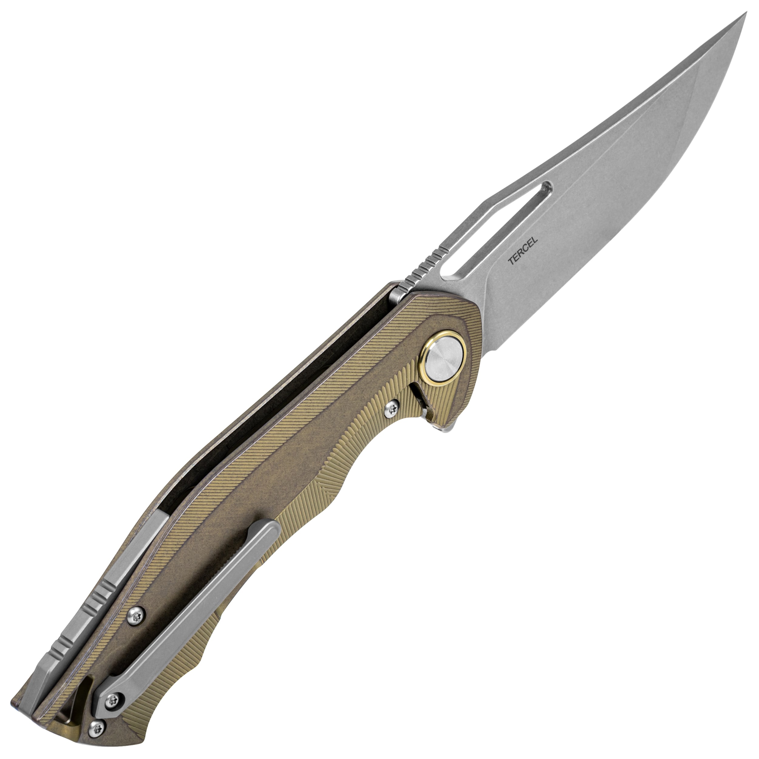 Nóż składany Bestech Knives Tercel - Retro Gold