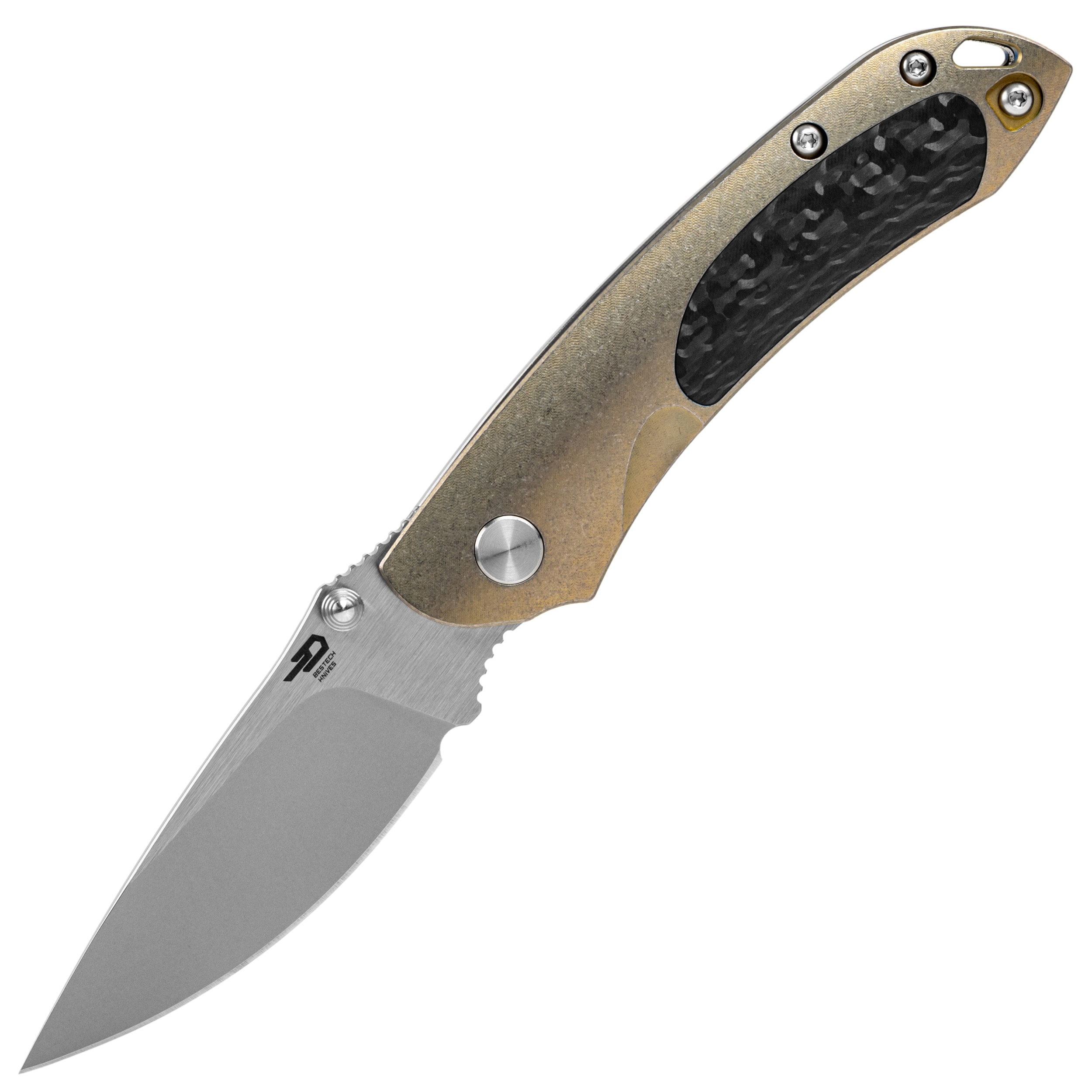 Nóż składany Bestech Knives Junzi - Light Green