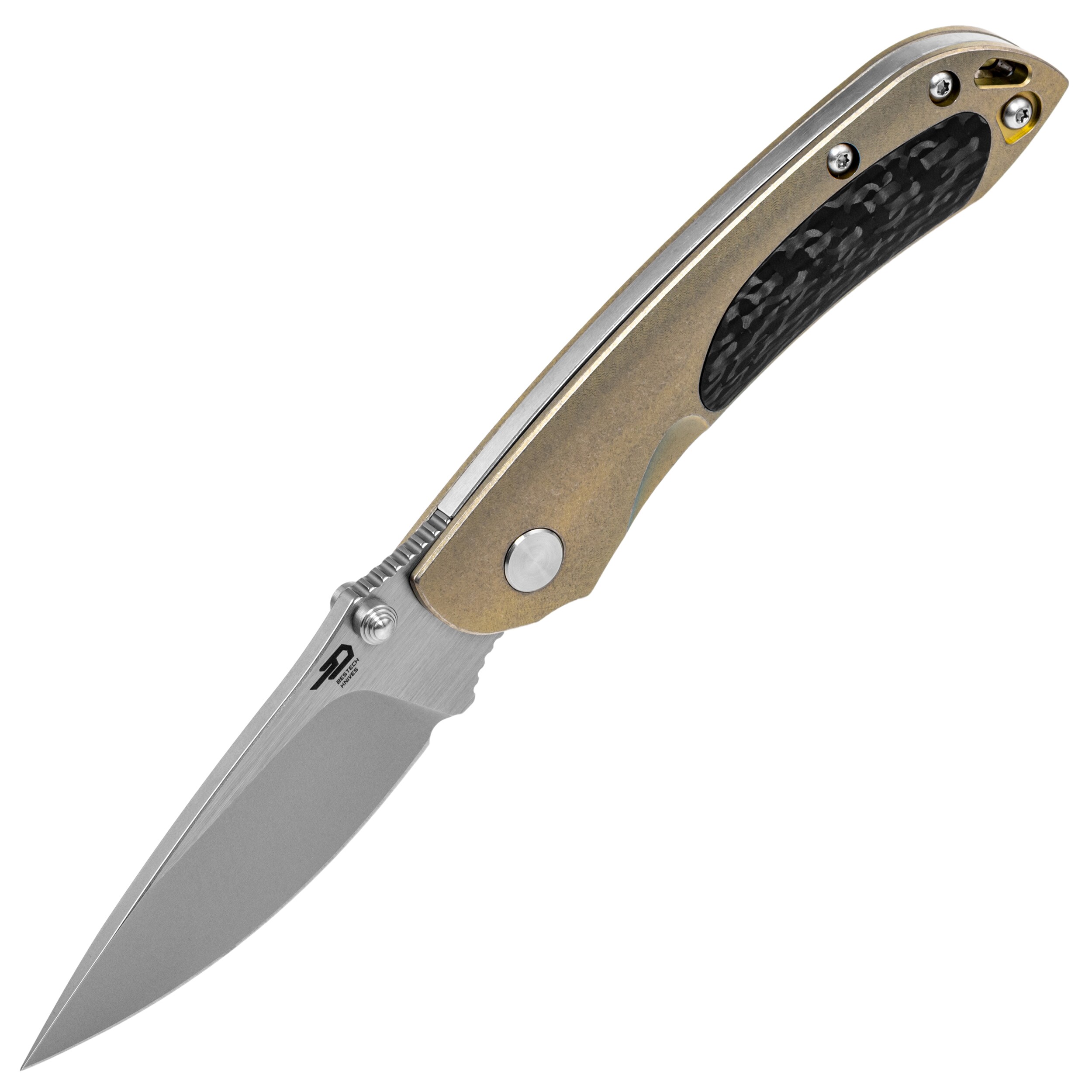 Nóż składany Bestech Knives Junzi - Light Green