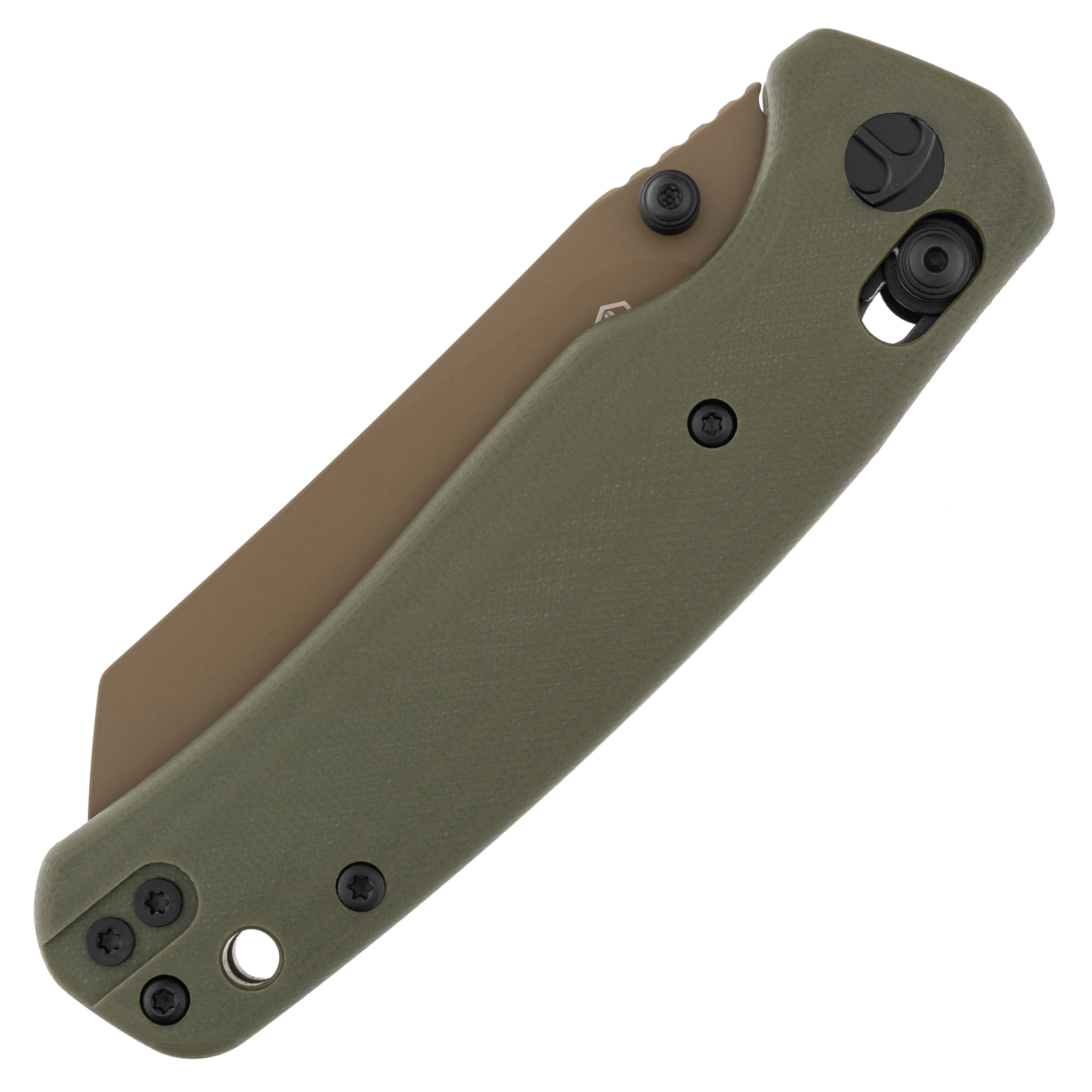 Складаний ніж Bestechman Cicada's Wing - OD Green/Gold