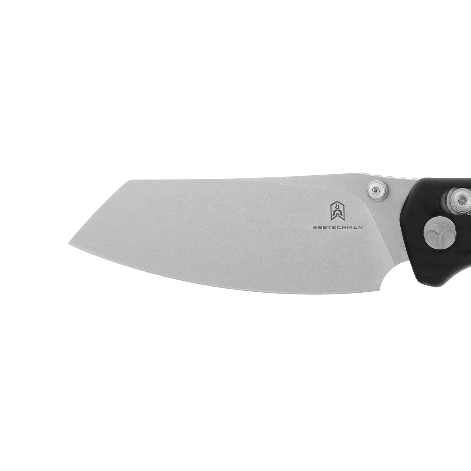 Bestechman Cicada's Wing Folding Knife - Black/Stonewash