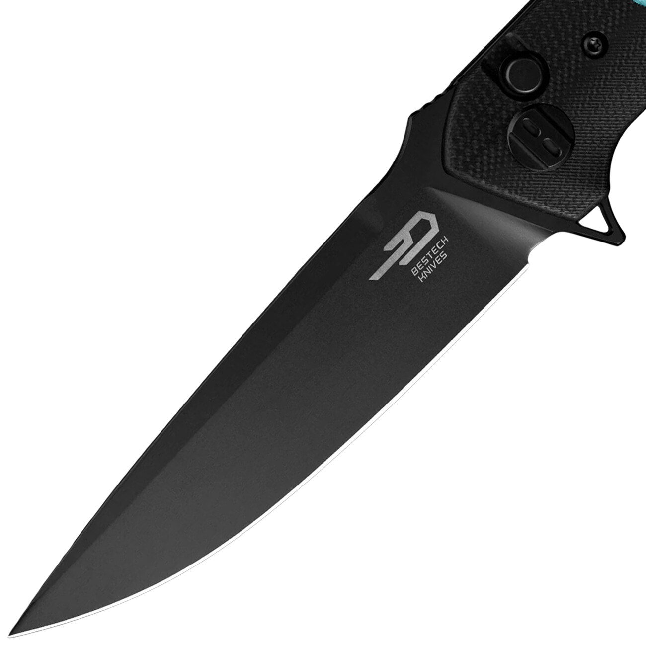 Nóż składany Bestech Knives BG62E Swordfish - Black/Light Blue