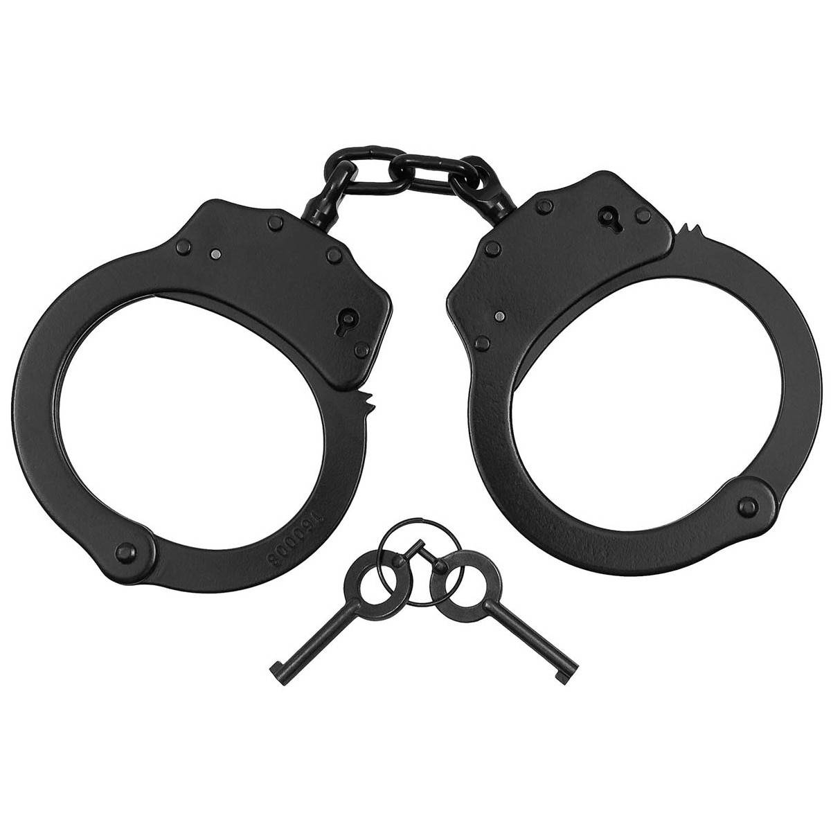 Kajdanki stalowe MFH Delux - Black