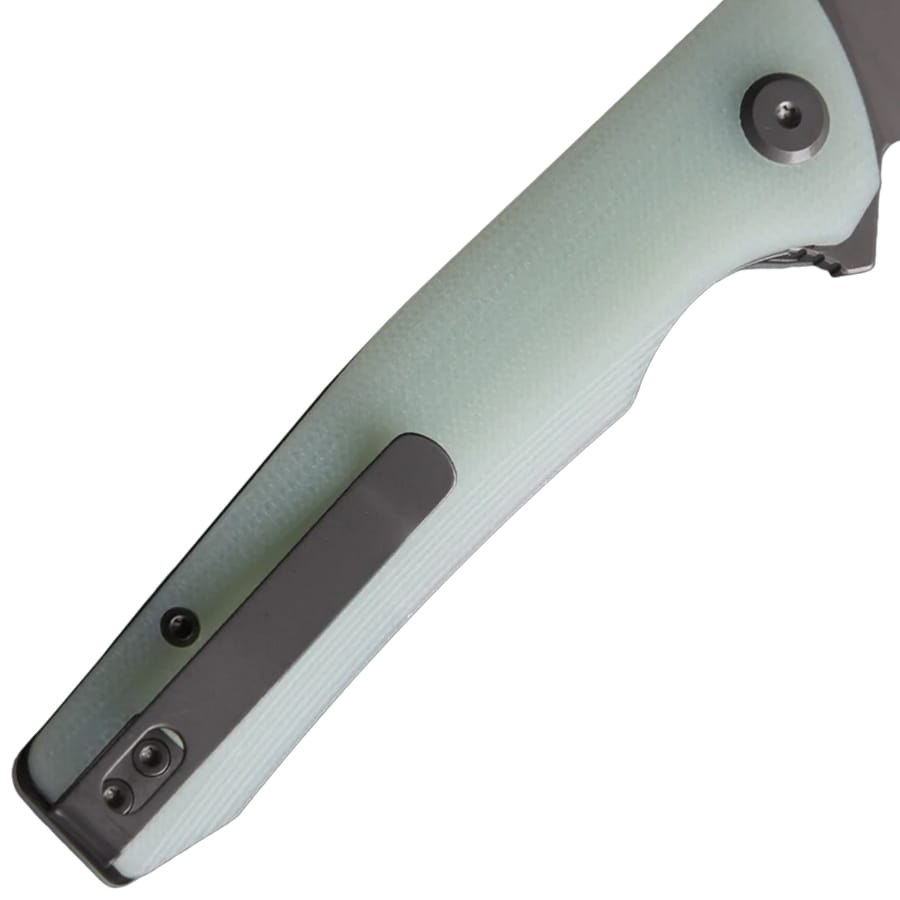 Складаний ніж Bestech Knives Slyther - Grey Titanized, Transparent G10